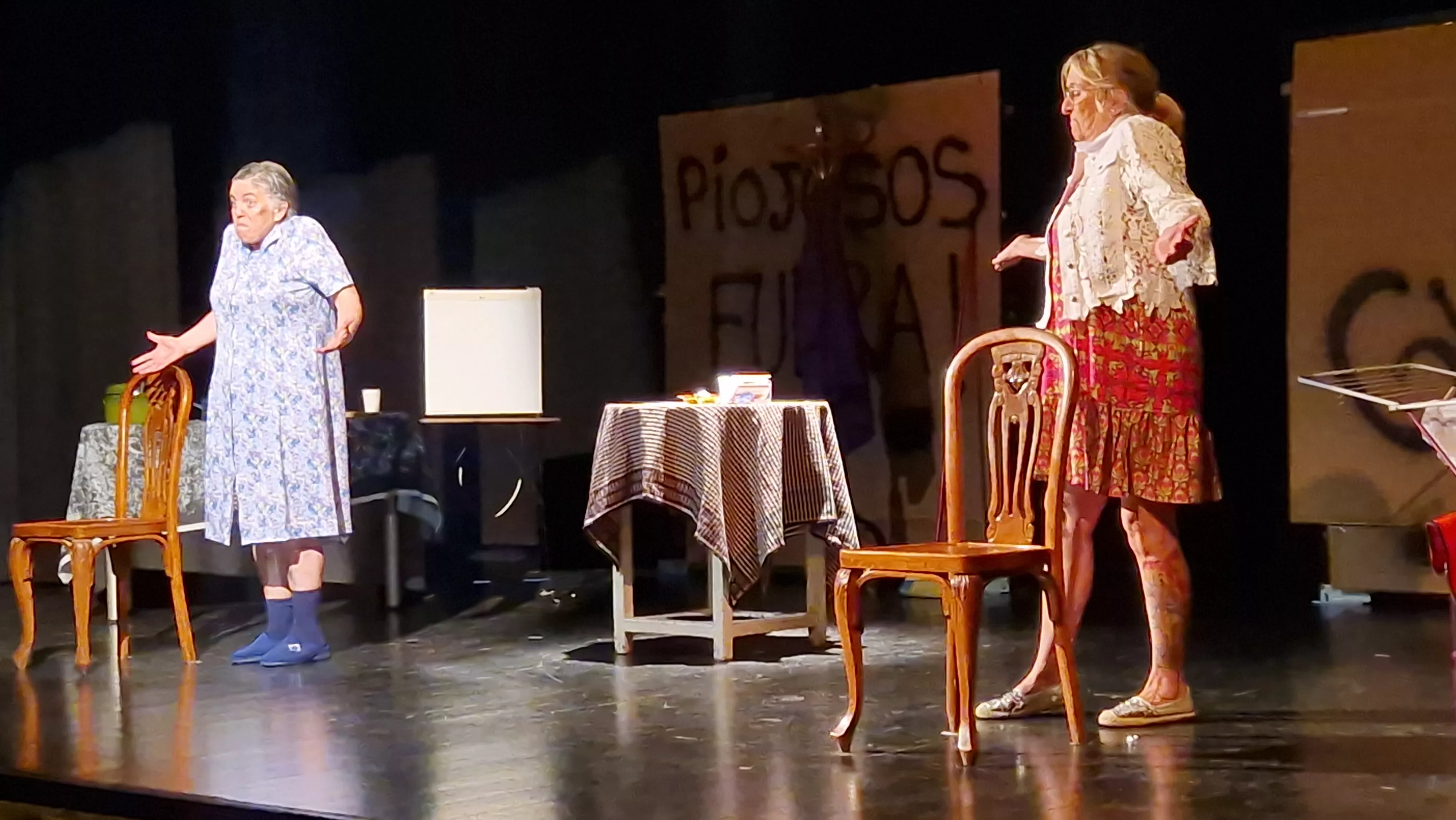 Infinito Teatro en la 32 Muestra Joven. Foto Myriam Martínez