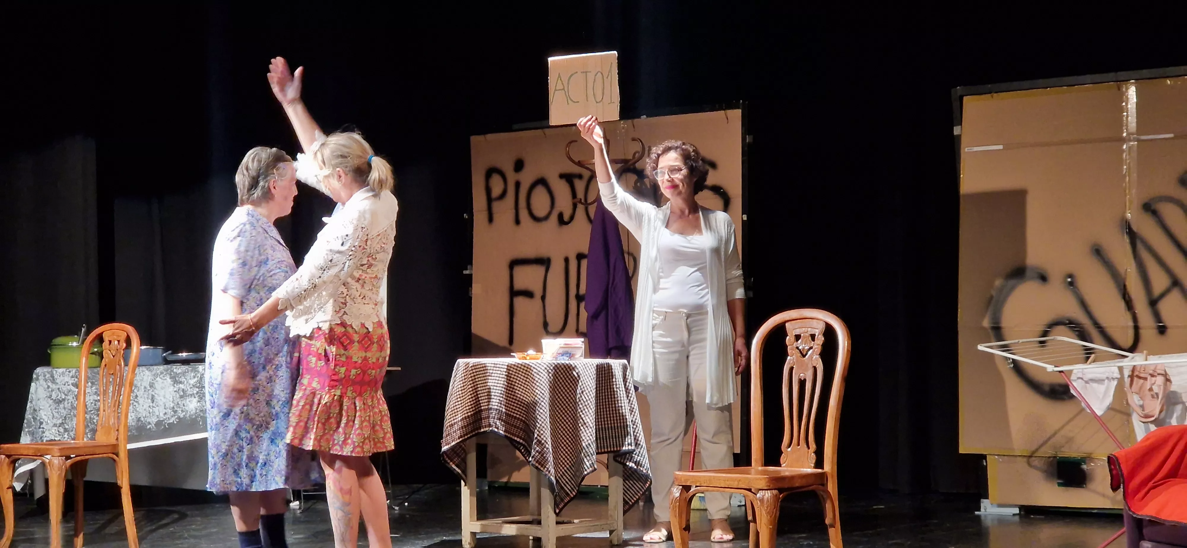 Infinito Teatro en la 32 Muestra Joven. Foto Myriam Martínez