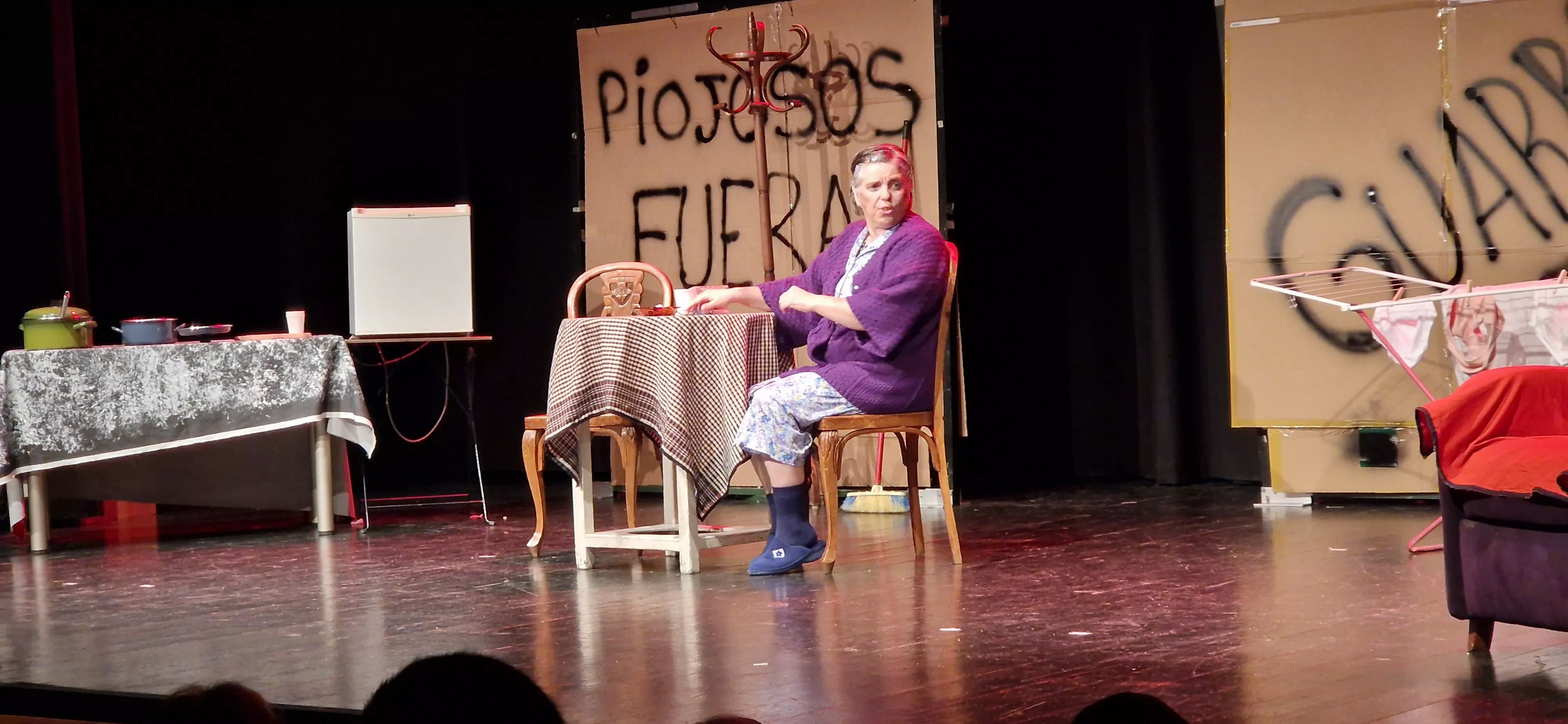 Infinito Teatro en la 32 Muestra Joven. Foto Myriam Martínez