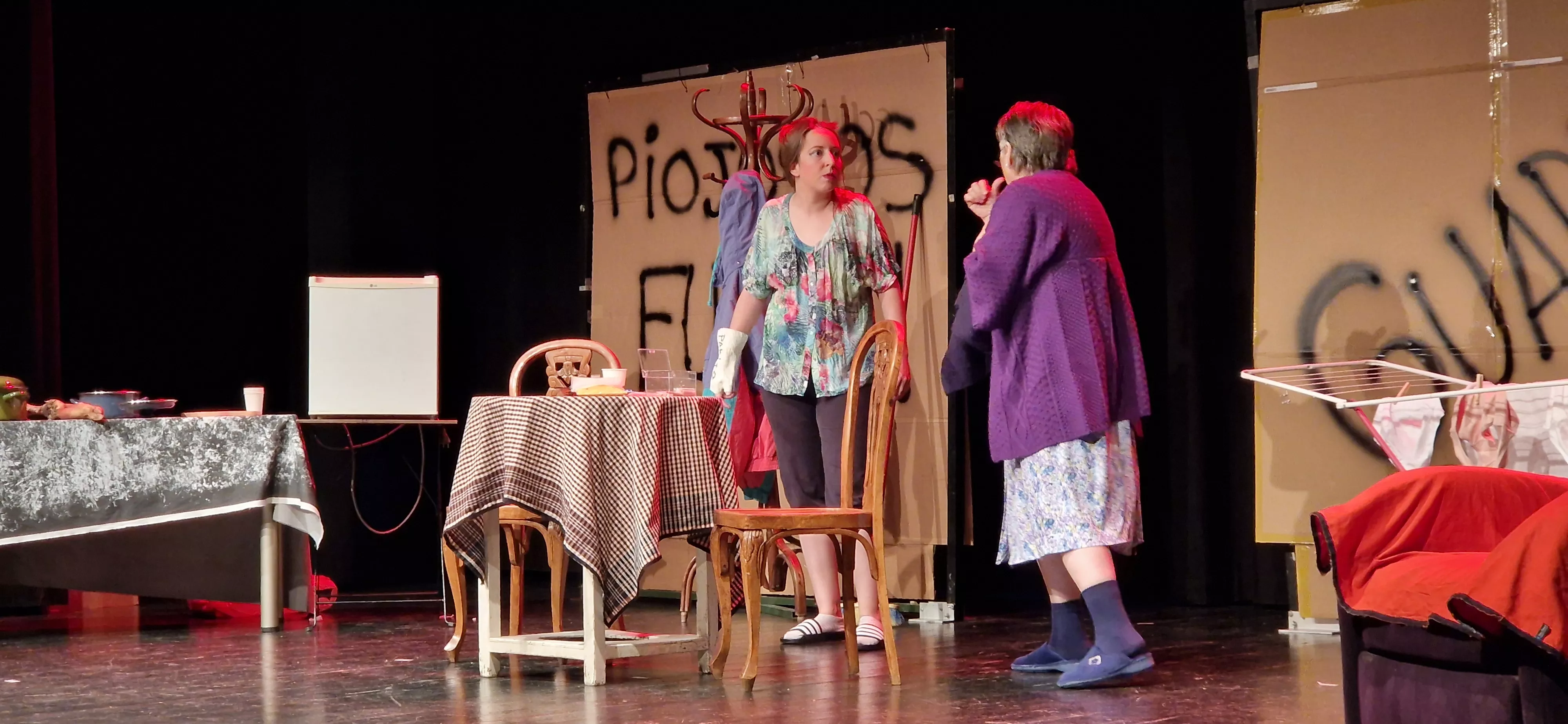 Infinito Teatro en la 32 Muestra Joven. Foto Myriam Martínez