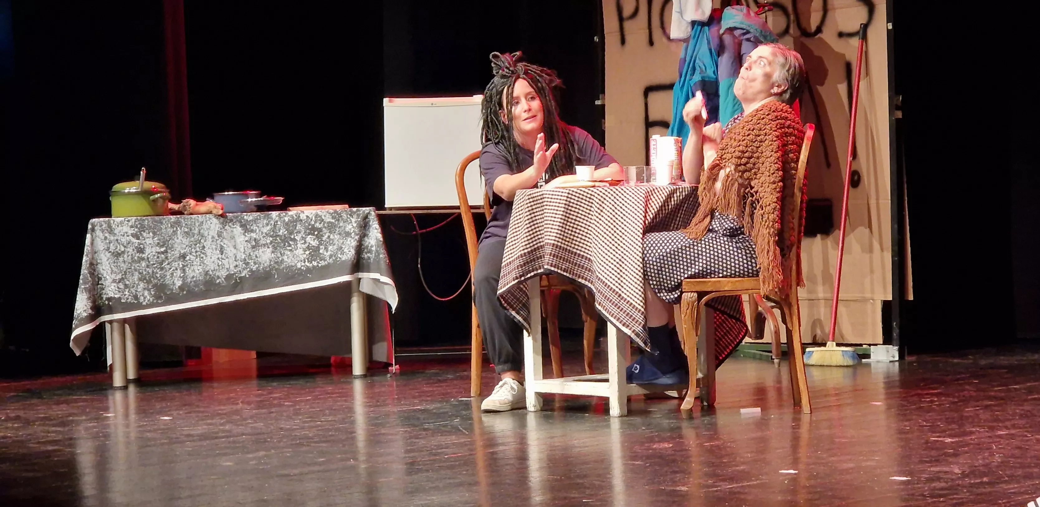 Infinito Teatro en la 32 Muestra Joven. Foto Myriam Martínez