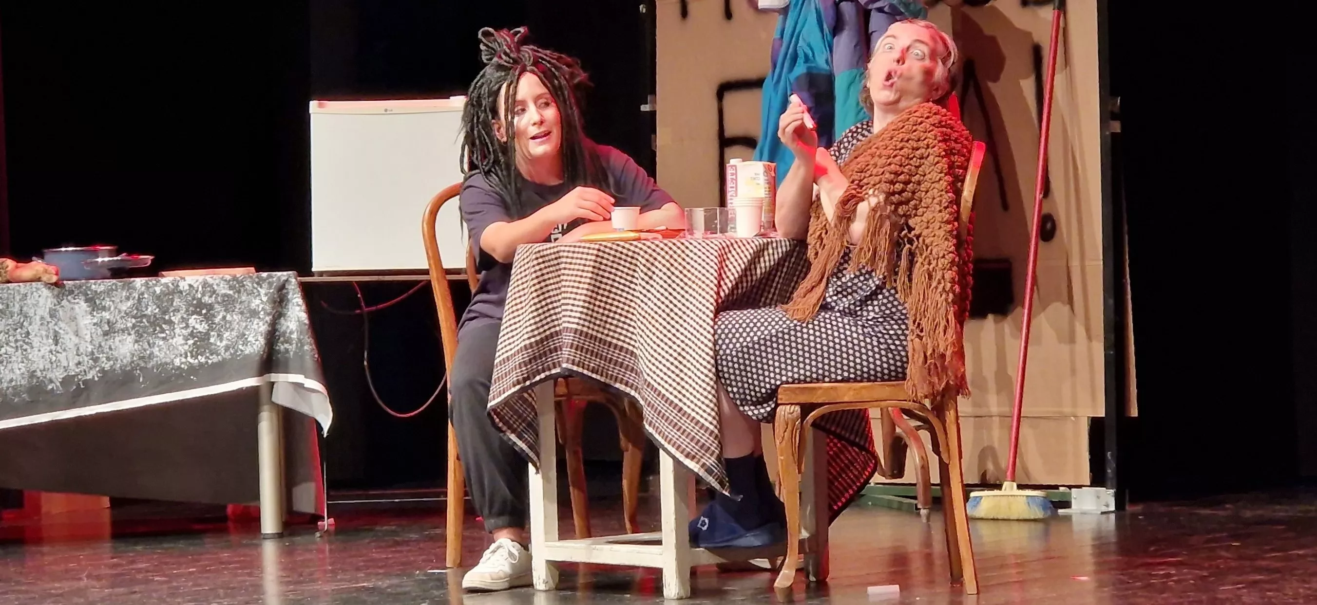 Infinito Teatro en la 32 Muestra Joven. Foto Myriam Martínez