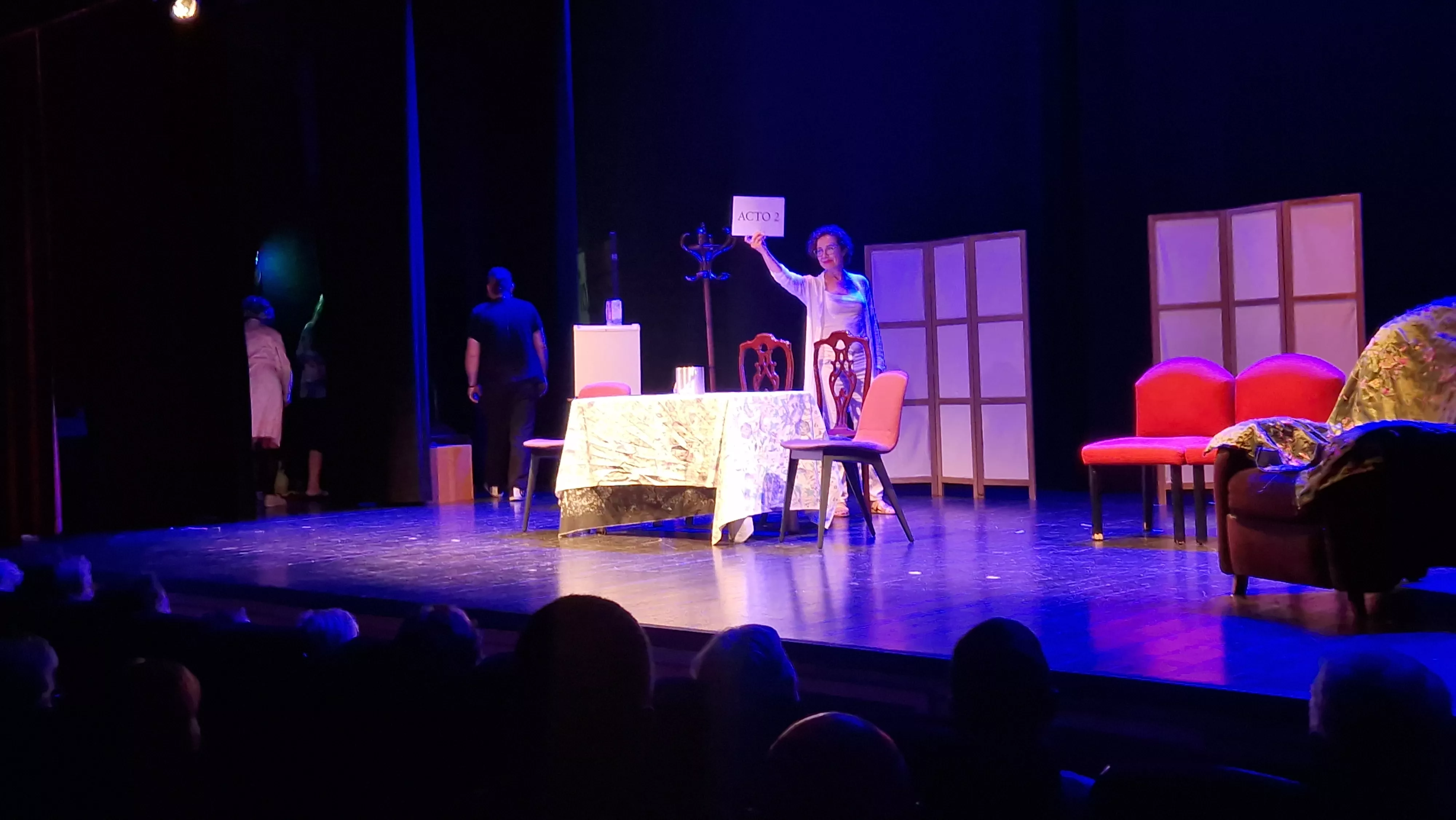 Infinito Teatro en la 32 Muestra Joven. Foto Myriam Martínez