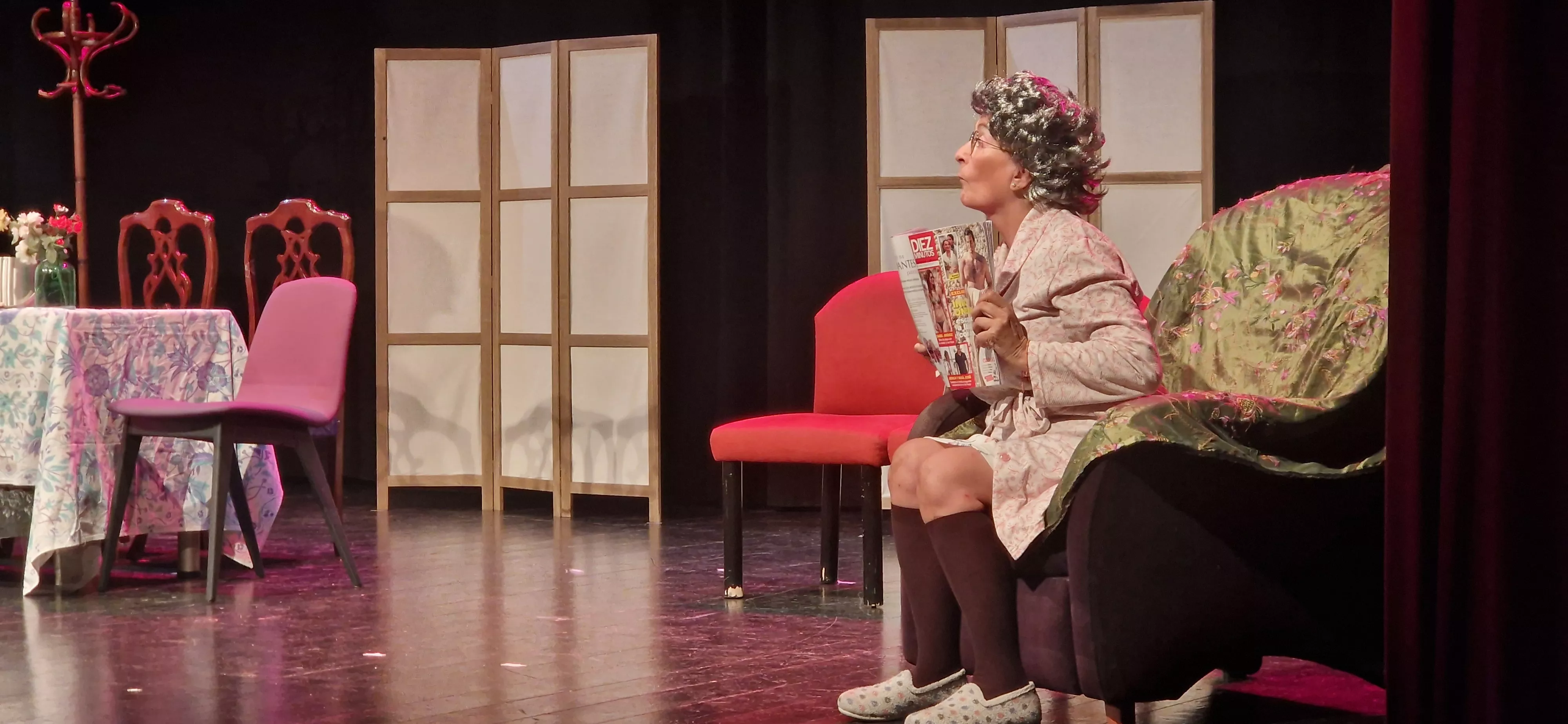 Infinito Teatro en la 32 Muestra Joven. Foto Myriam Martínez