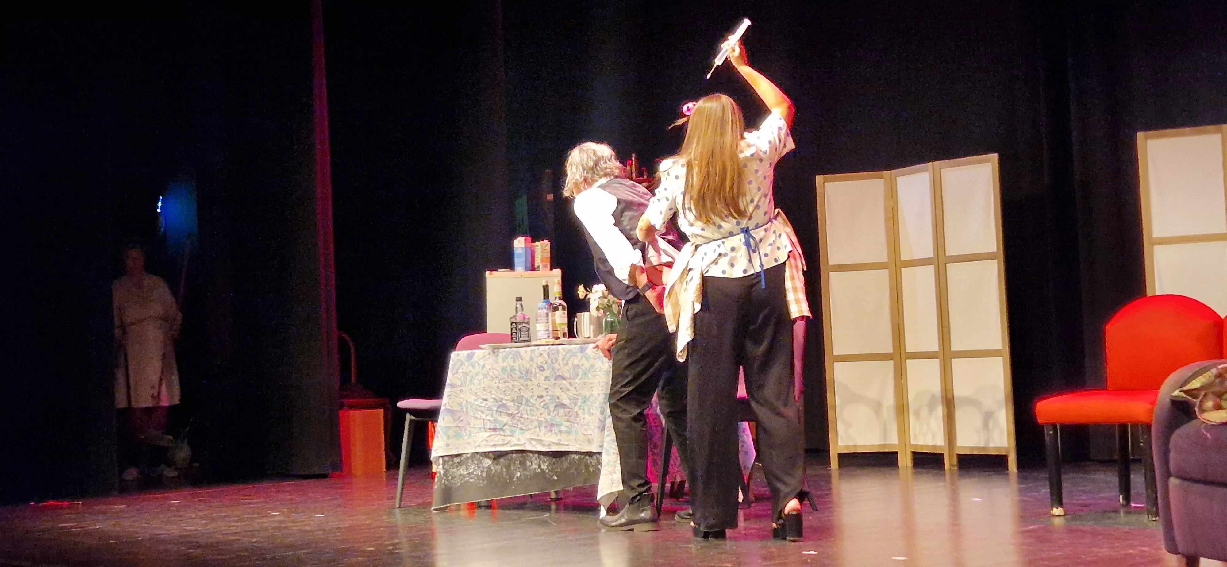 Infinito Teatro en la 32 Muestra Joven. Foto Myriam Martínez