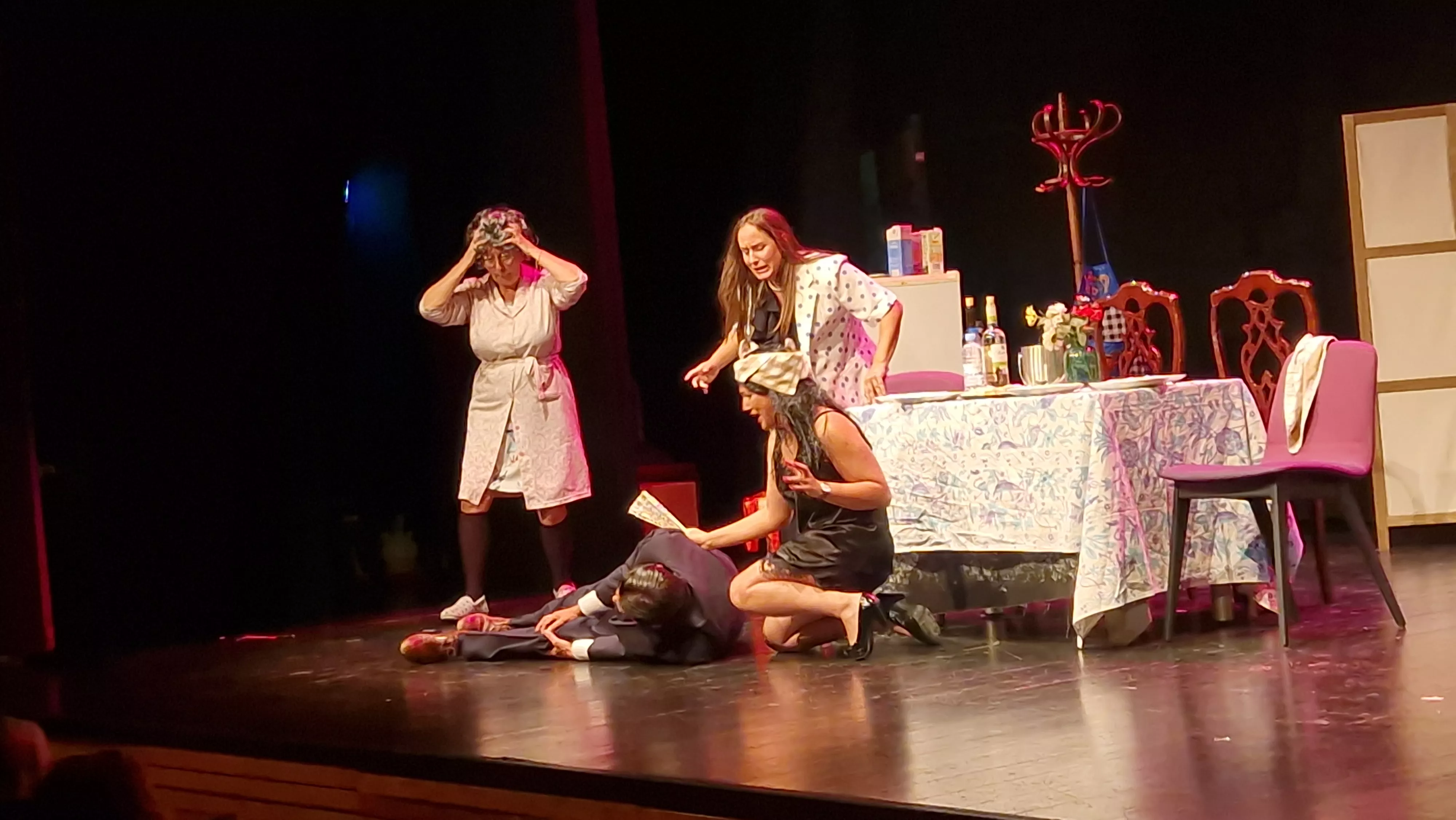 Infinito Teatro en la 32 Muestra Joven. Foto Myriam Martínez