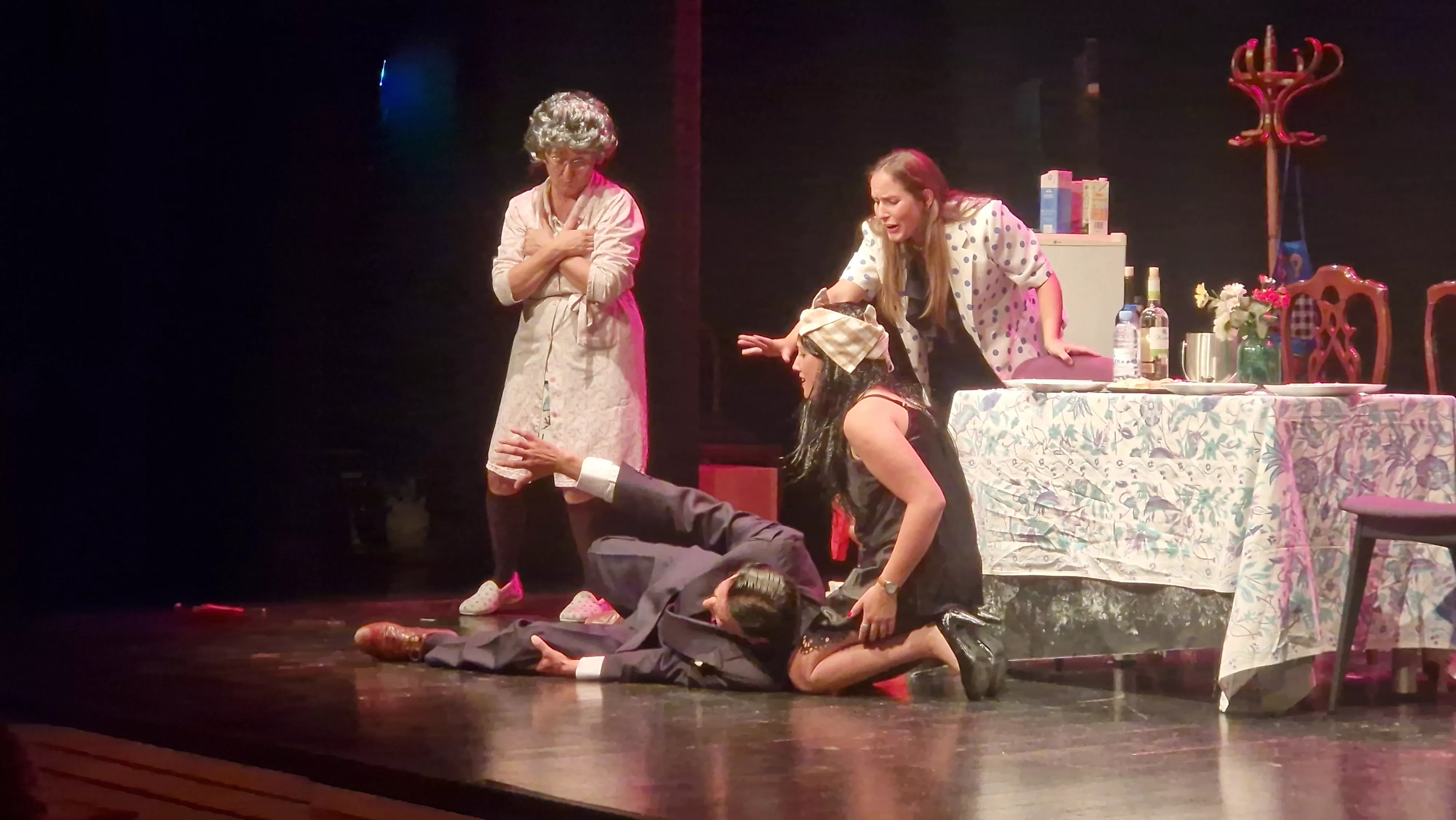 Infinito Teatro en la 32 Muestra Joven. Foto Myriam Martínez