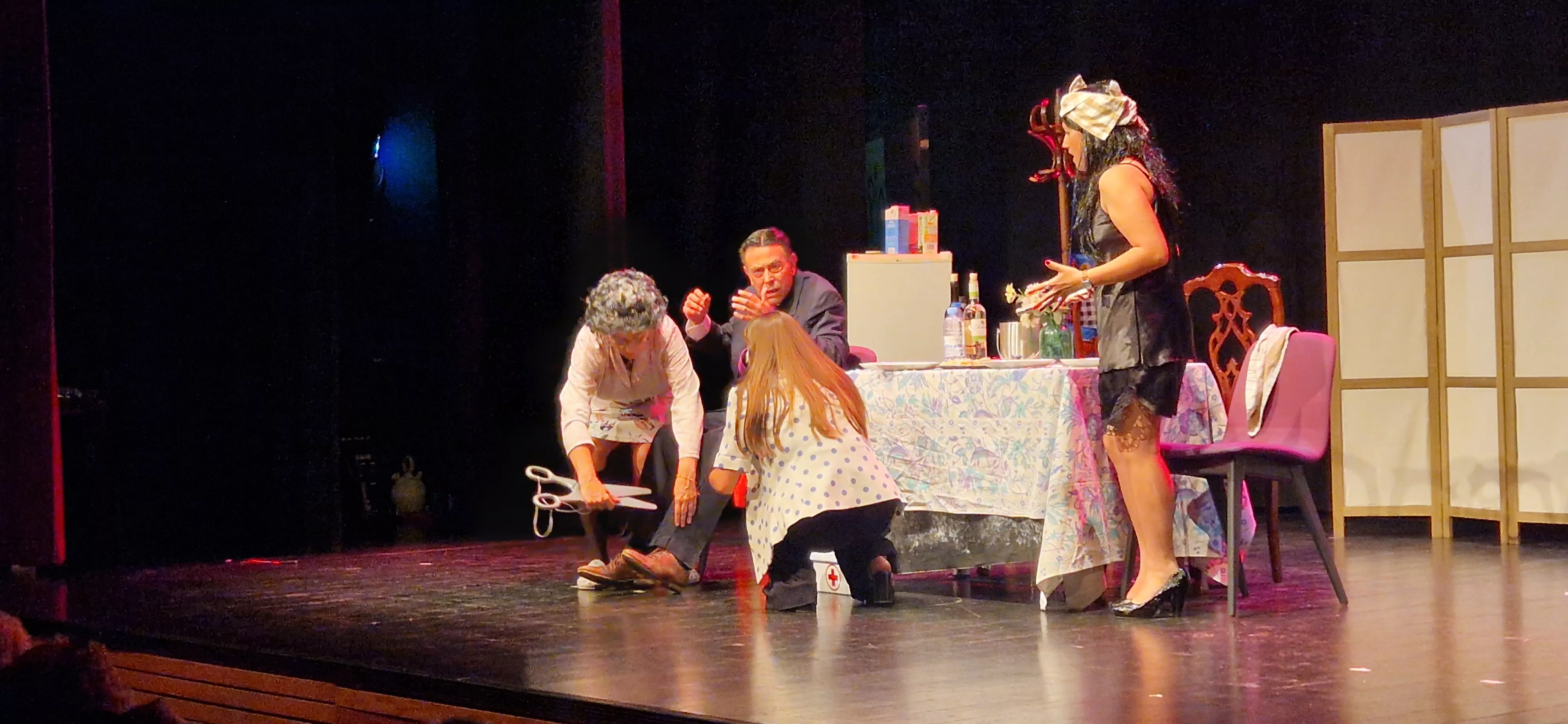 Infinito Teatro en la 32 Muestra Joven. Foto Myriam Martínez