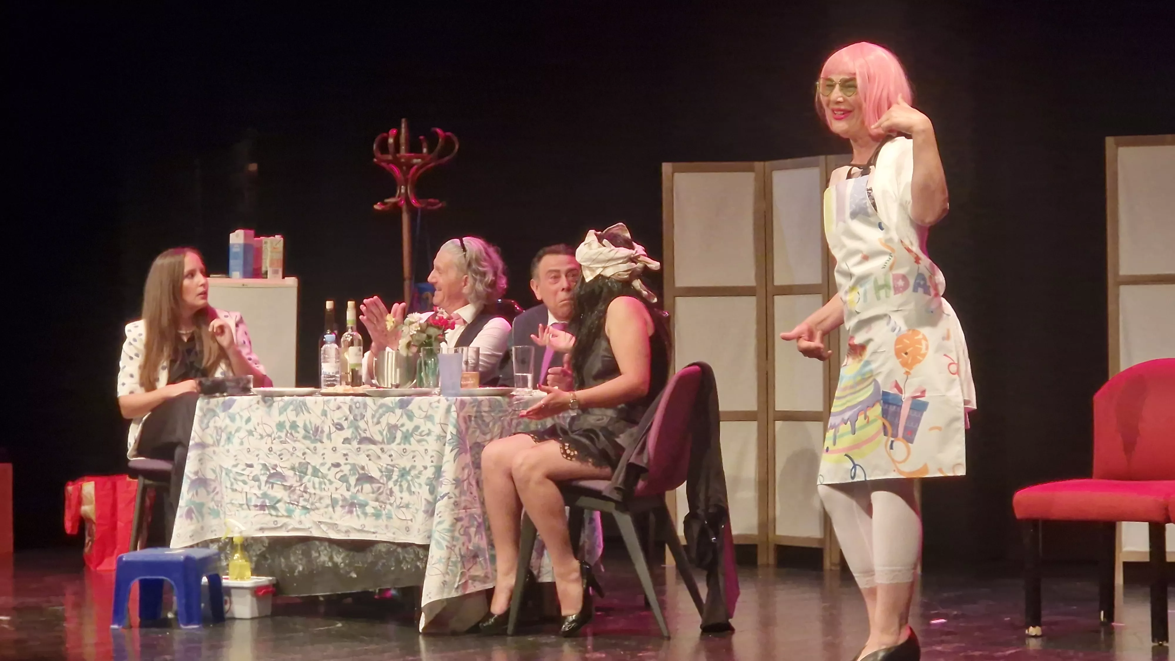 Infinito Teatro en la 32 Muestra Joven. Foto Myriam Martínez