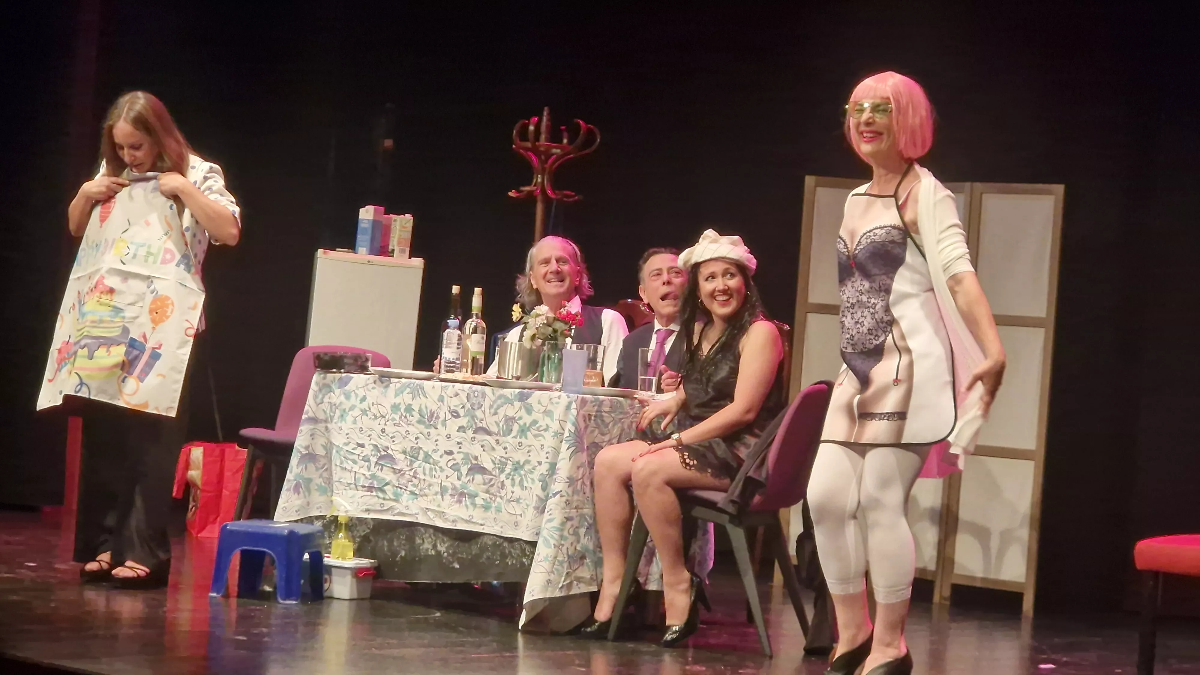 Infinito Teatro en la 32 Muestra Joven. Foto Myriam Martínez