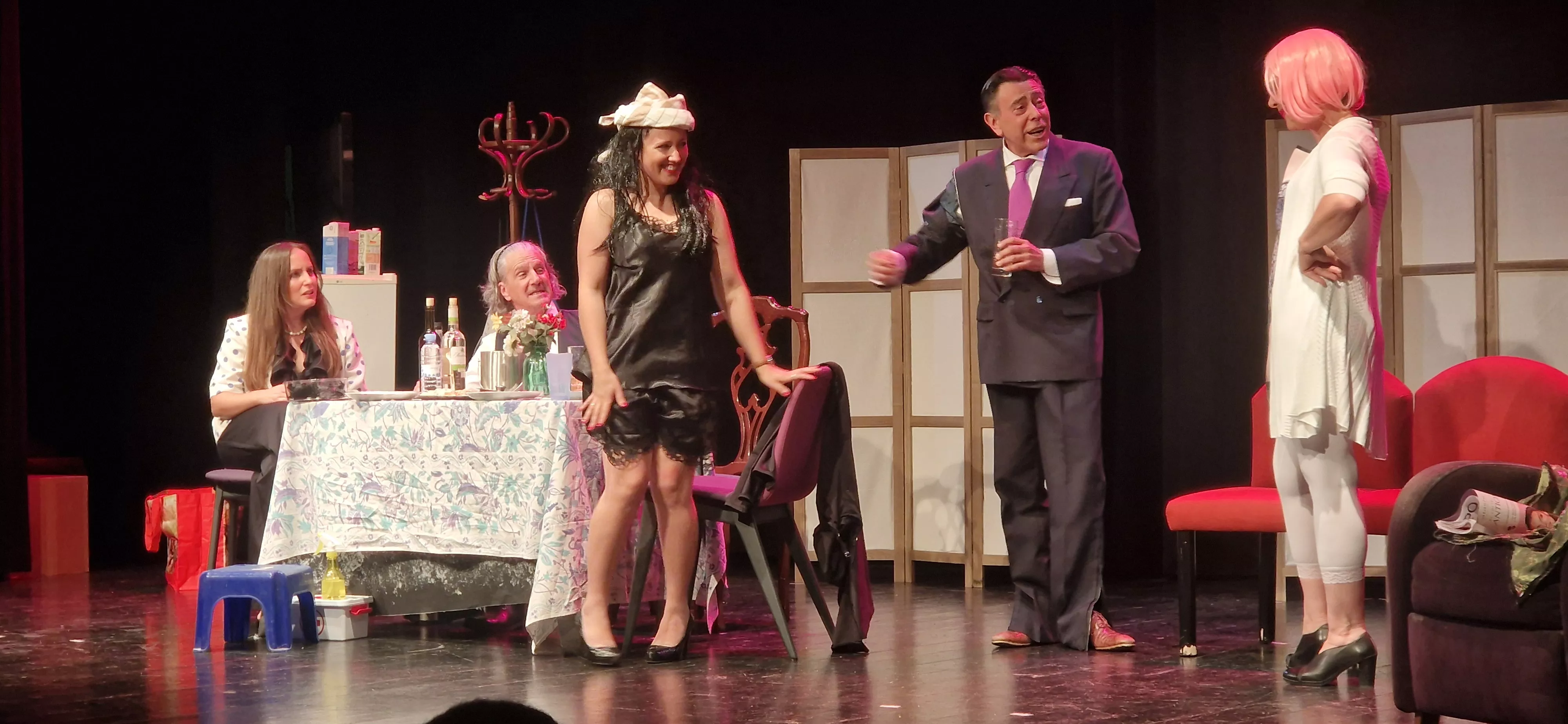 Infinito Teatro en la 32 Muestra Joven. Foto Myriam Martínez