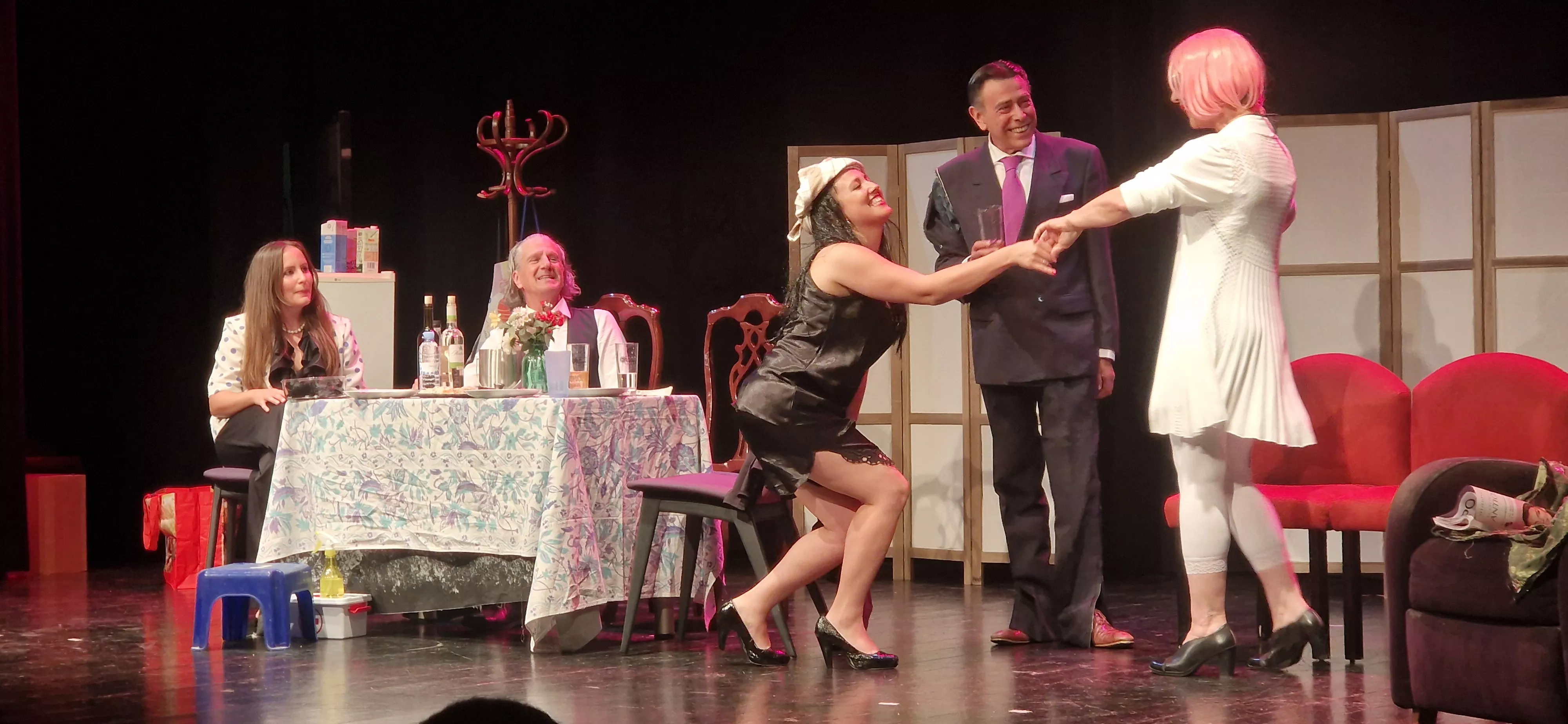 Infinito Teatro en la 32 Muestra Joven. Foto Myriam Martínez