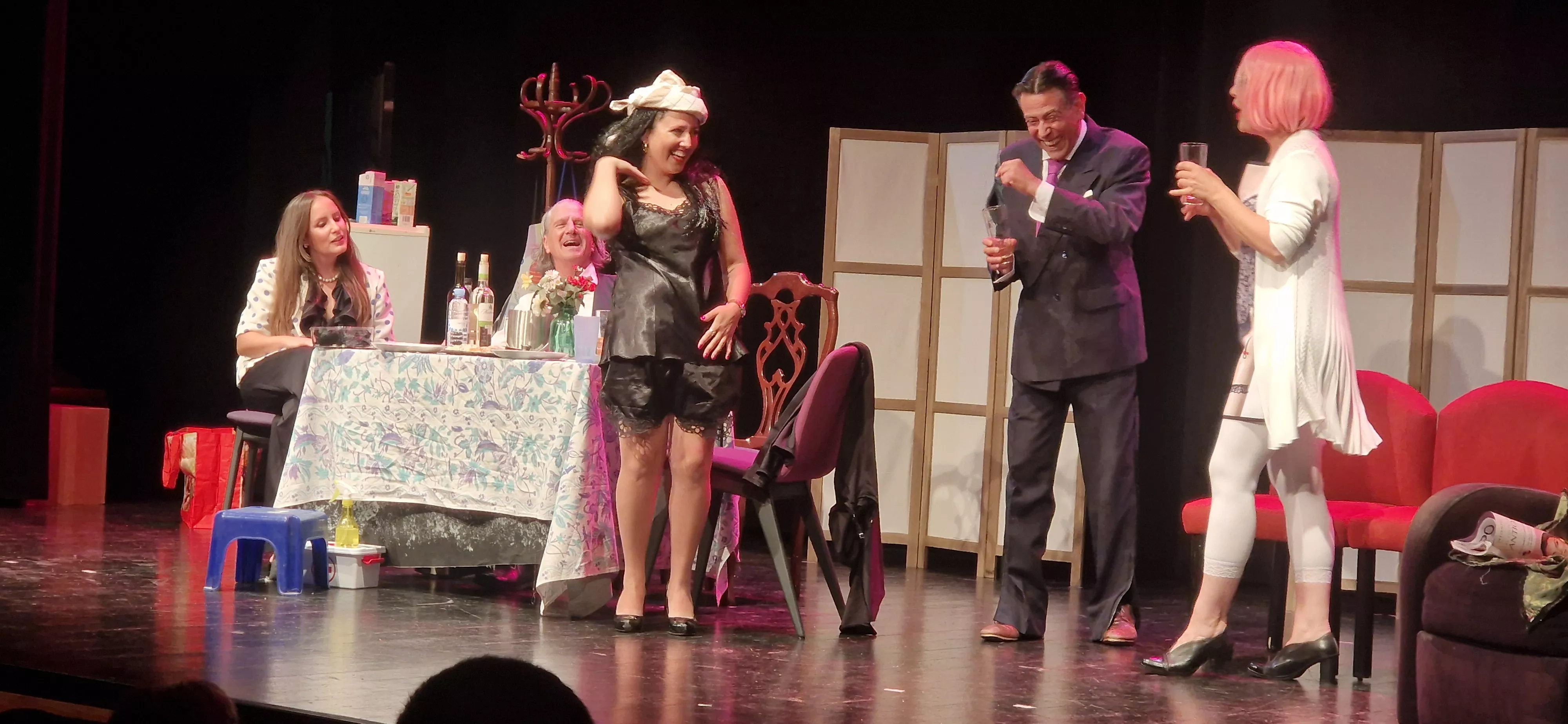 Infinito Teatro en la 32 Muestra Joven. Foto Myriam Martínez