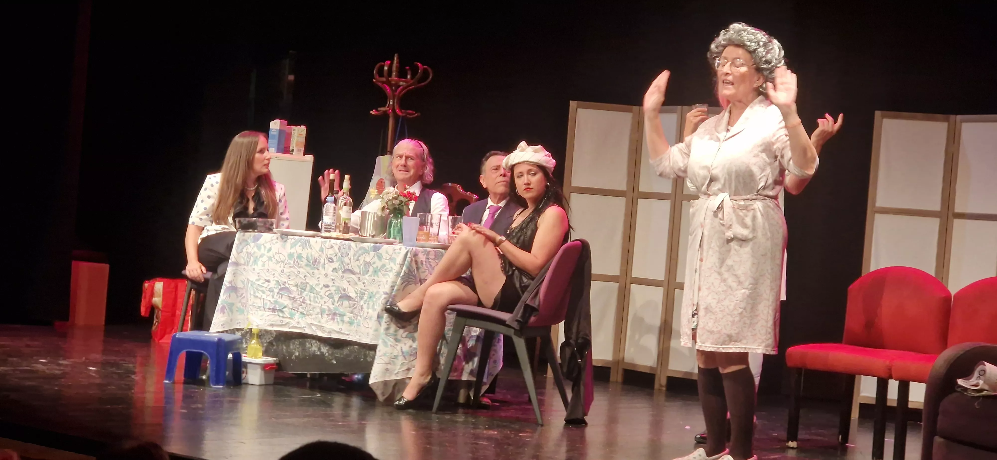 Infinito Teatro en la 32 Muestra Joven. Foto Myriam Martínez