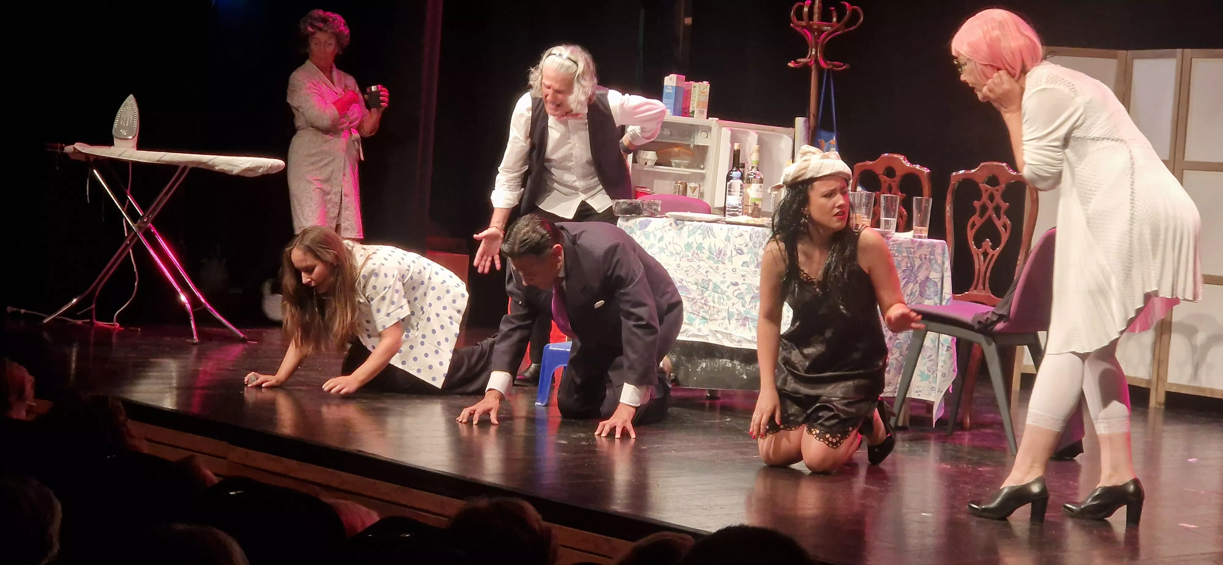 Infinito Teatro en la 32 Muestra Joven. Foto Myriam Martínez