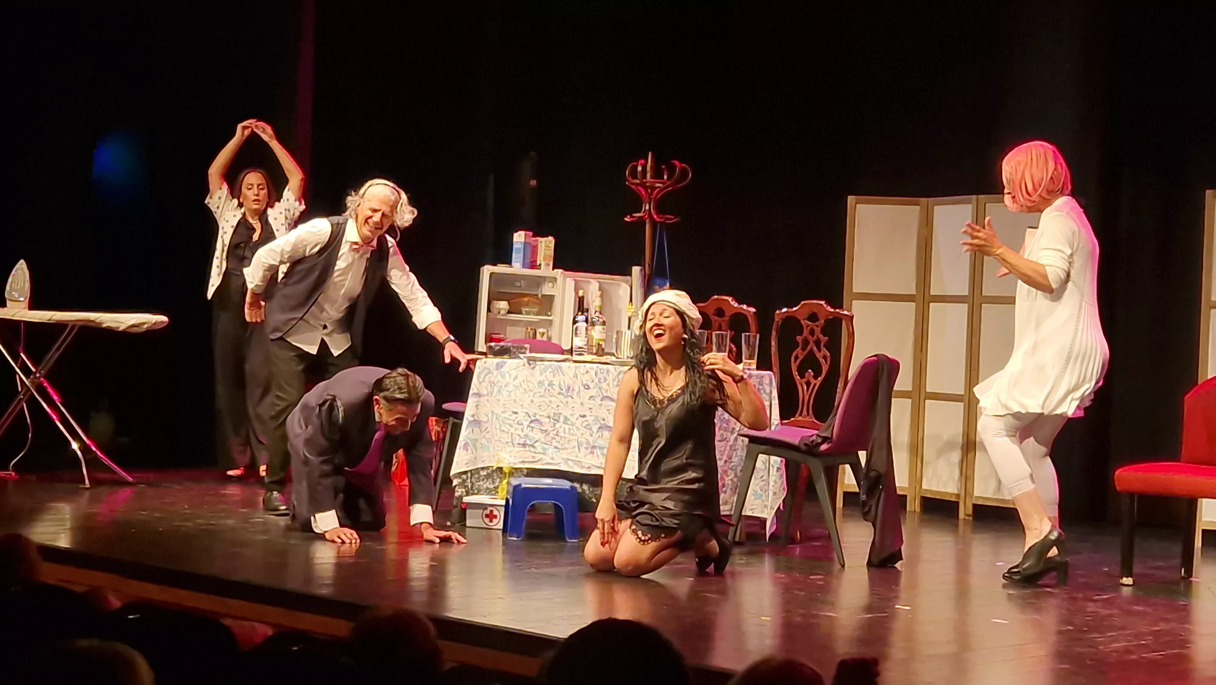 Infinito Teatro en la 32 Muestra Joven. Foto Myriam Martínez