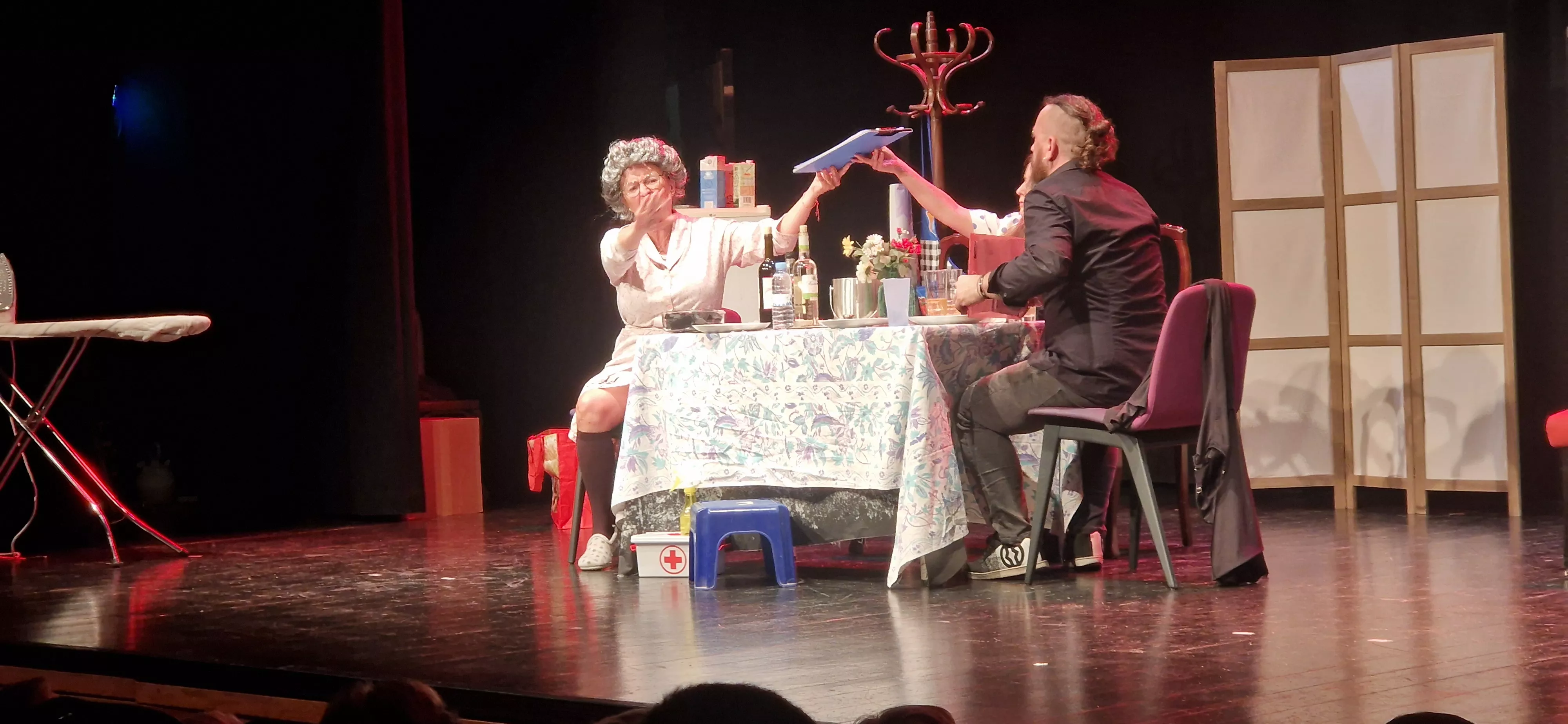 Infinito Teatro en la 32 Muestra Joven. Foto Myriam Martínez