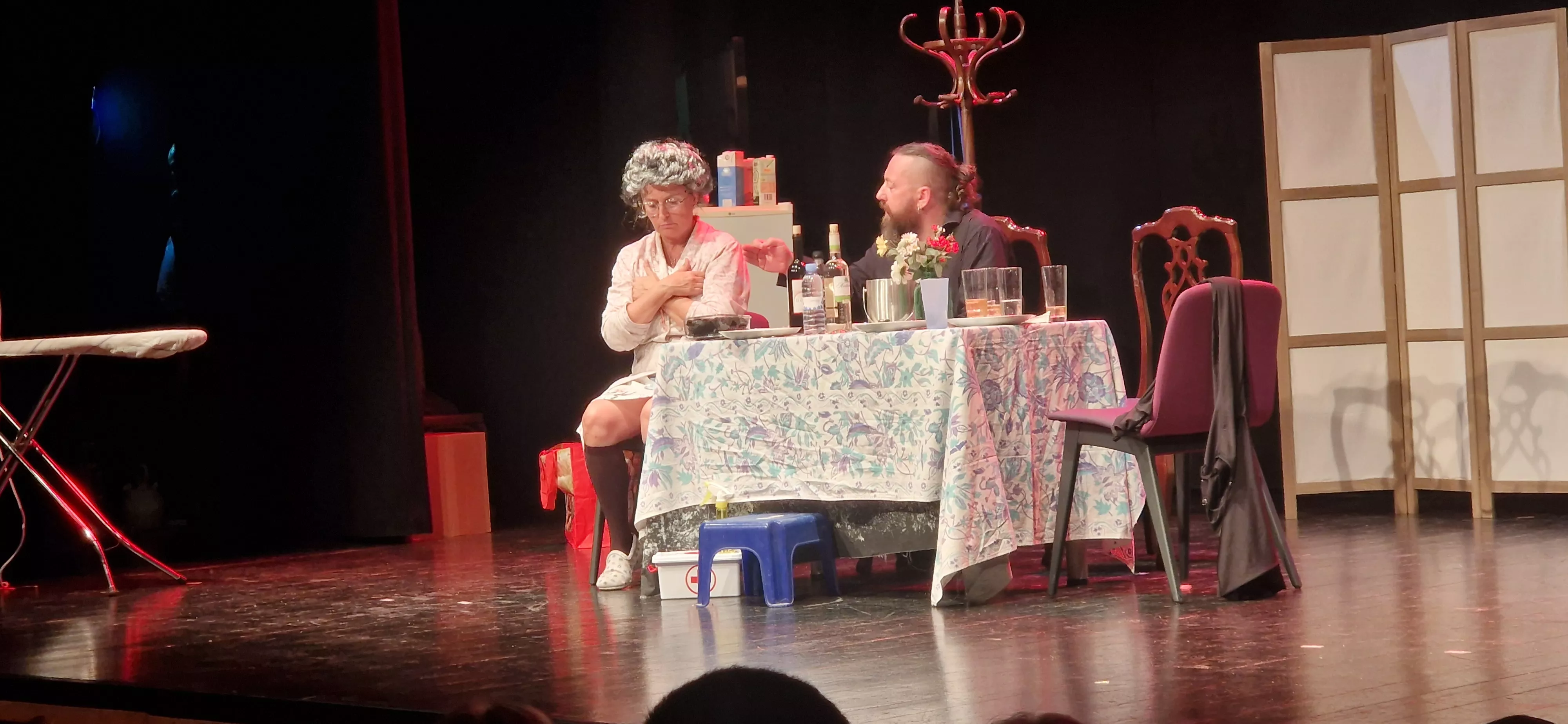 Infinito Teatro en la 32 Muestra Joven. Foto Myriam Martínez