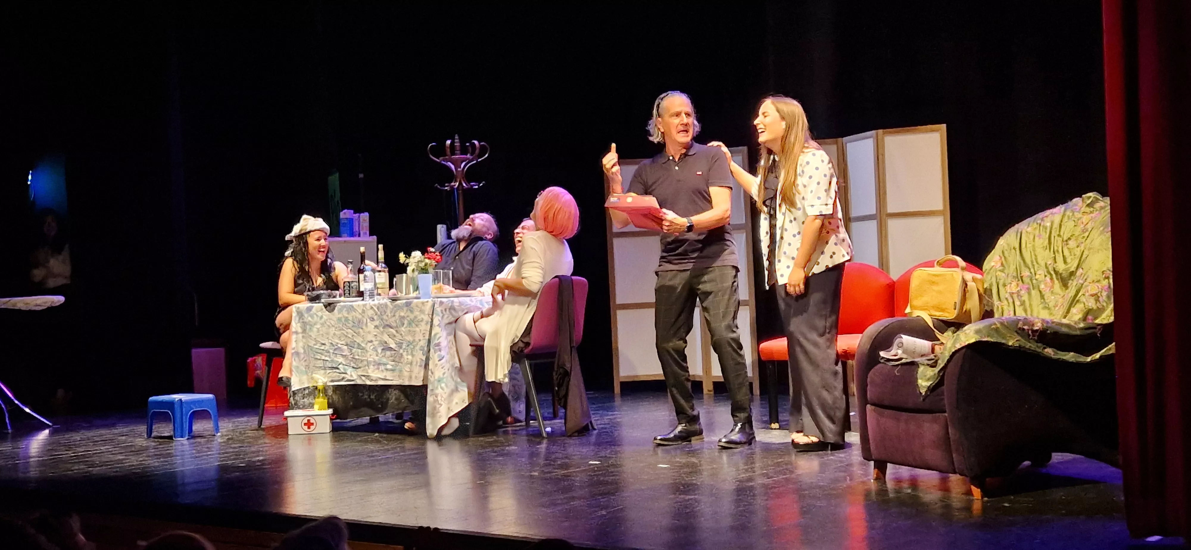 Infinito Teatro en la 32 Muestra Joven. Foto Myriam Martínez