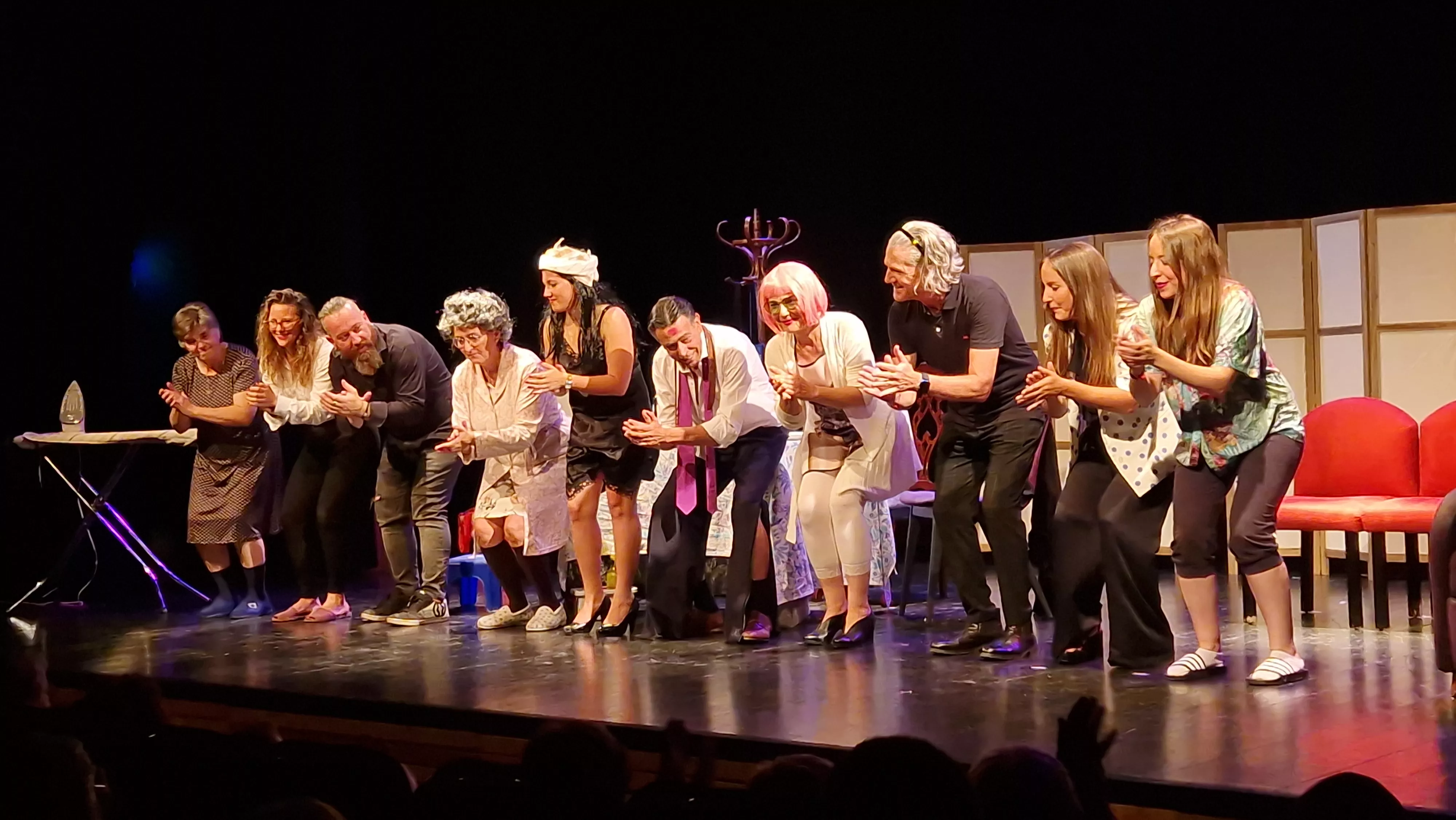 Infinito Teatro en la 32 Muestra Joven. Foto Myriam Martínez