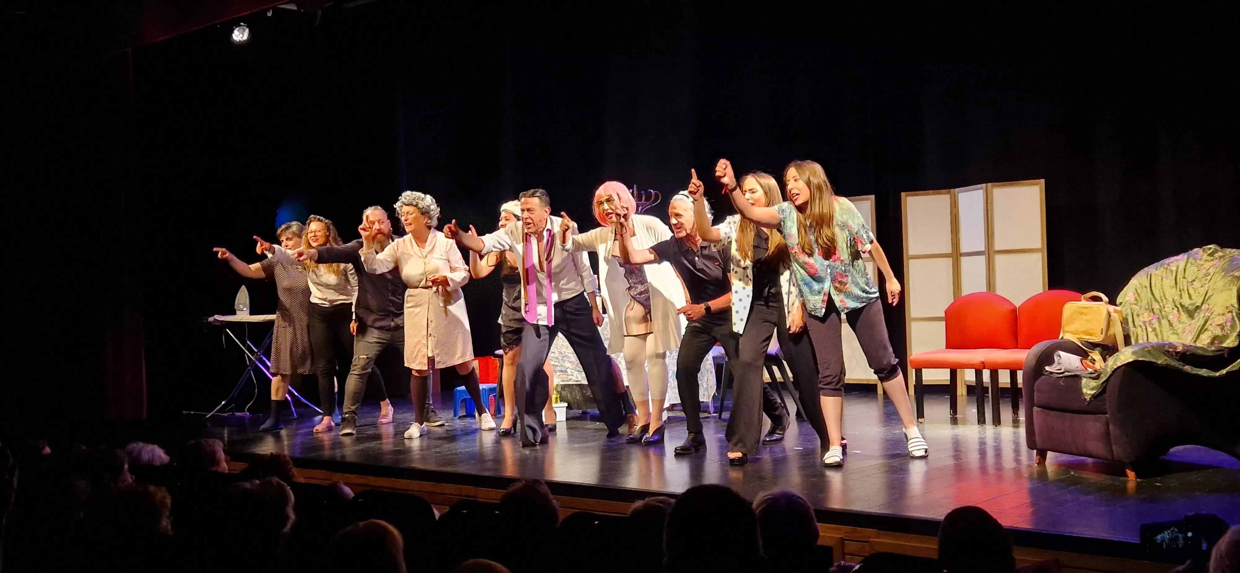 Infinito Teatro en la 32 Muestra Joven. Foto Myriam Martínez