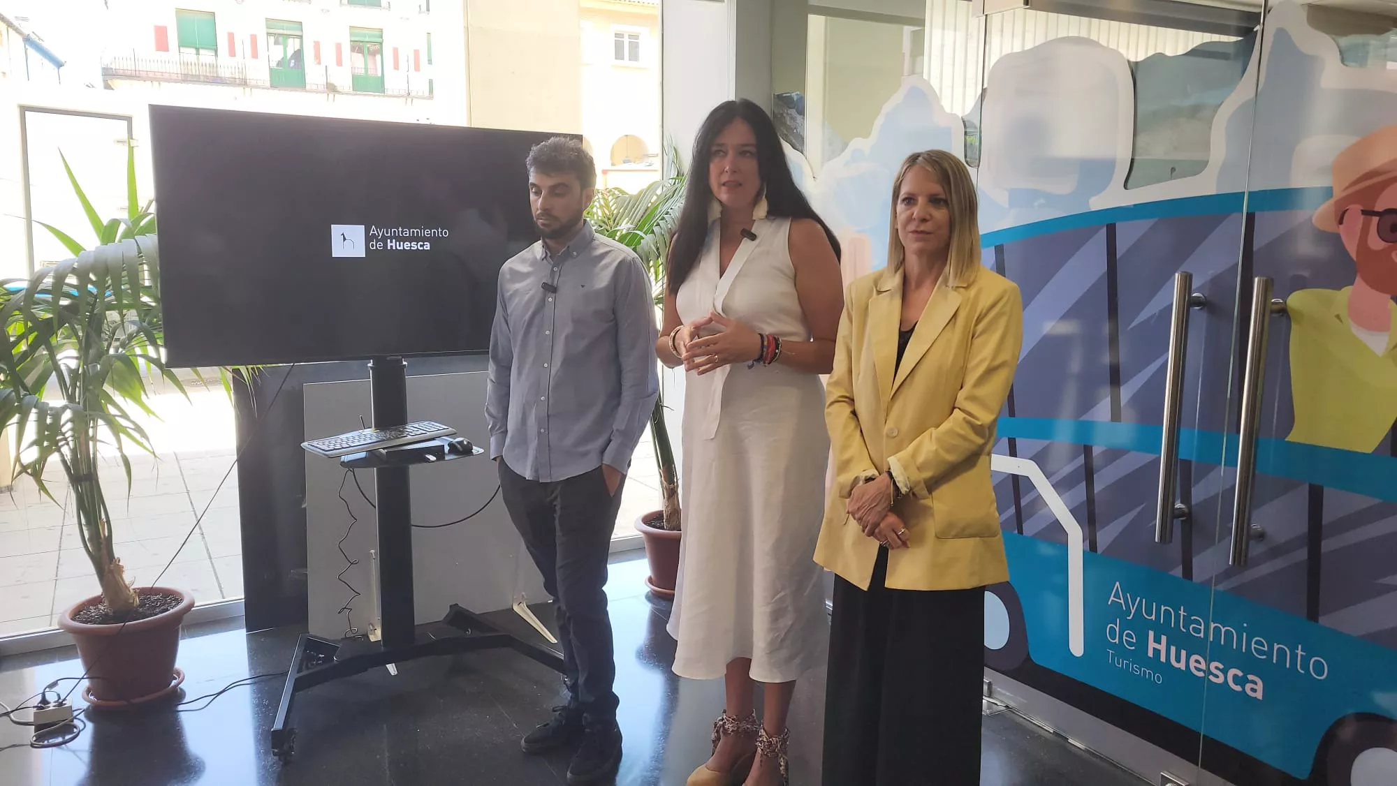 Presentación del video turístico de Huesca