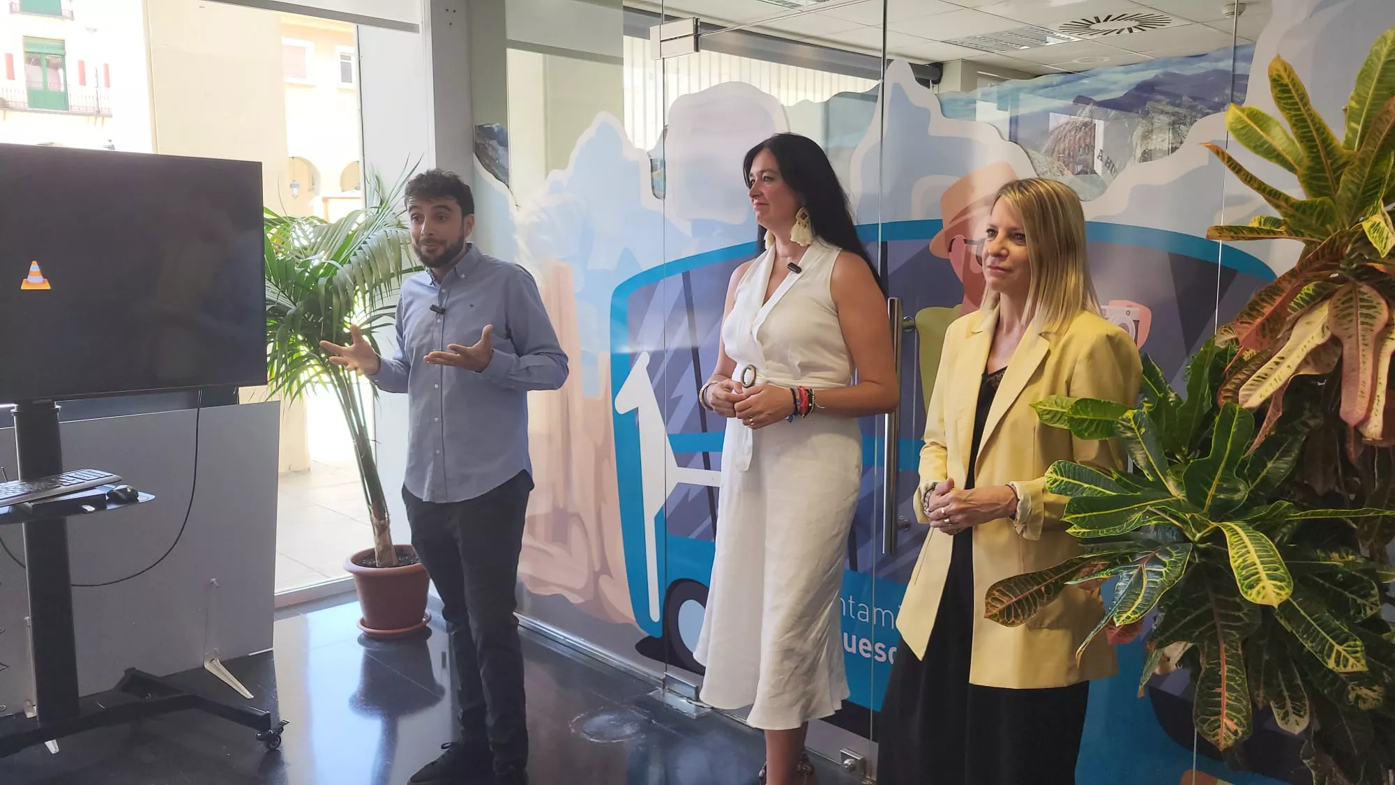 Presentación del video turístico de Huesca