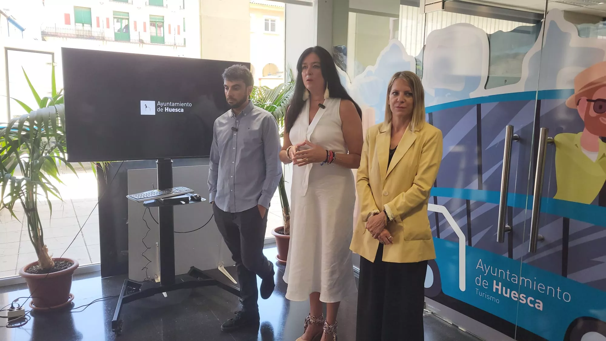 Presentación del video turístico de Huesca