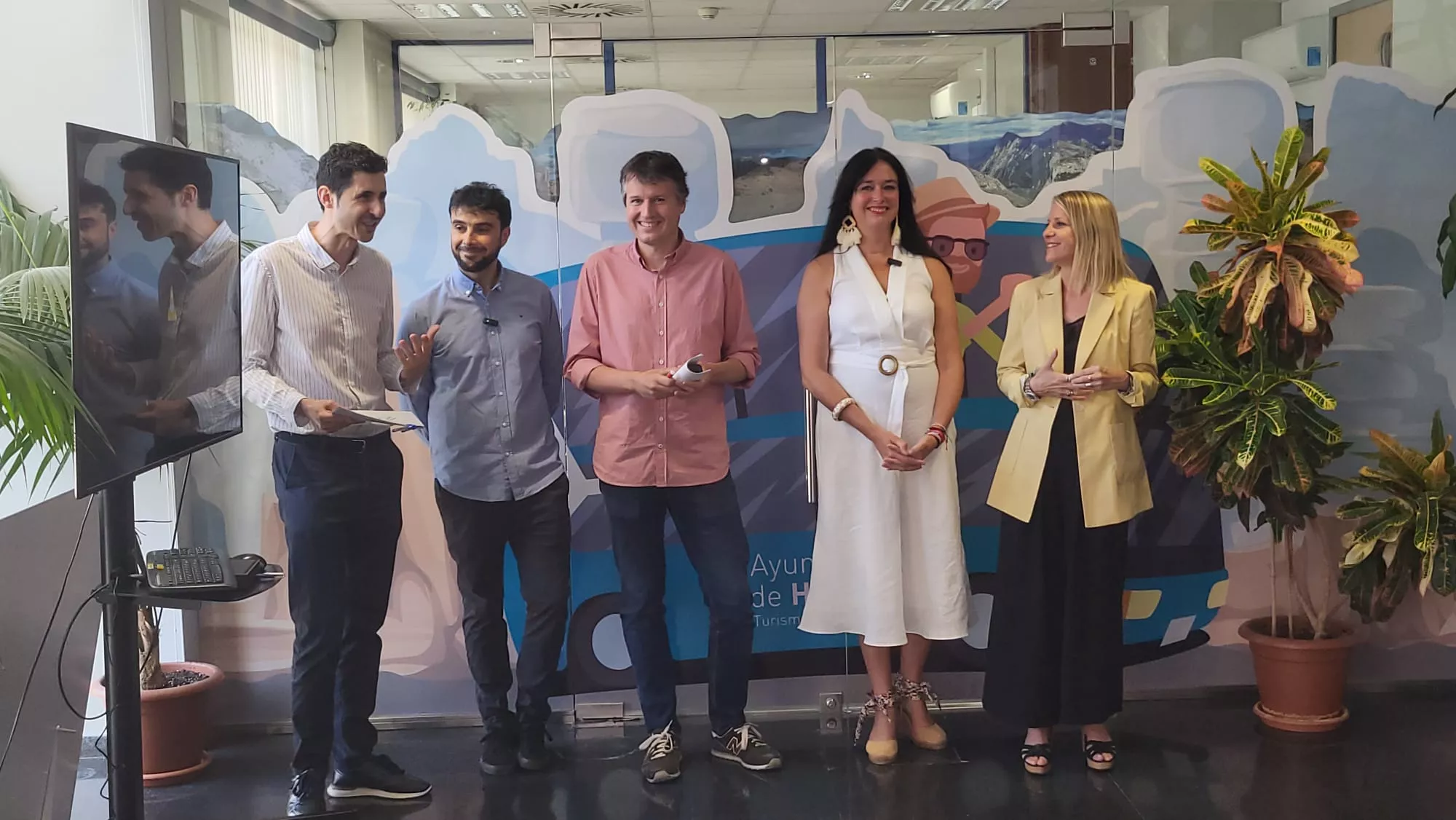 Presentación del video turístico de Huesca