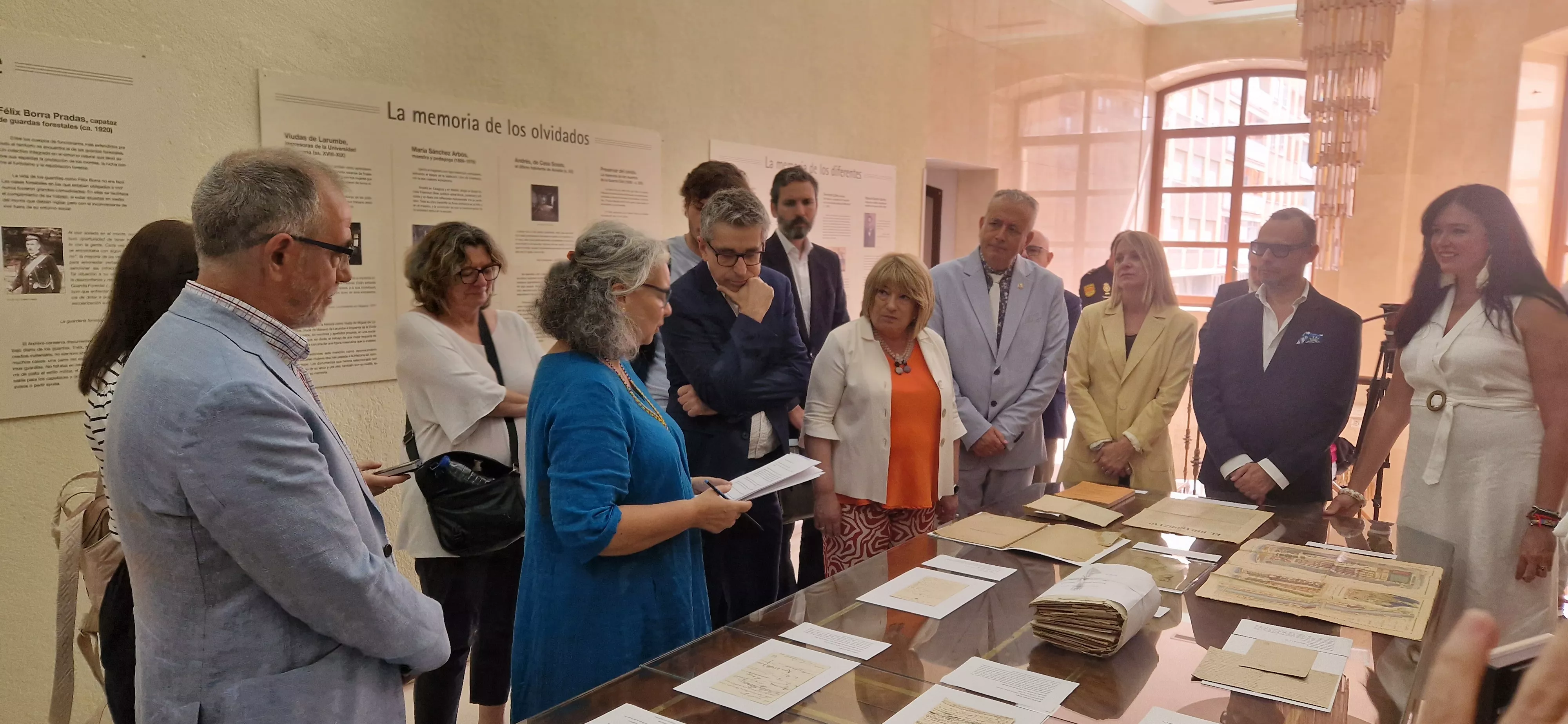 Visita del secretario de Estado de Cultura, Jordi Martí, a Huesca. Foto Myriam Martínez