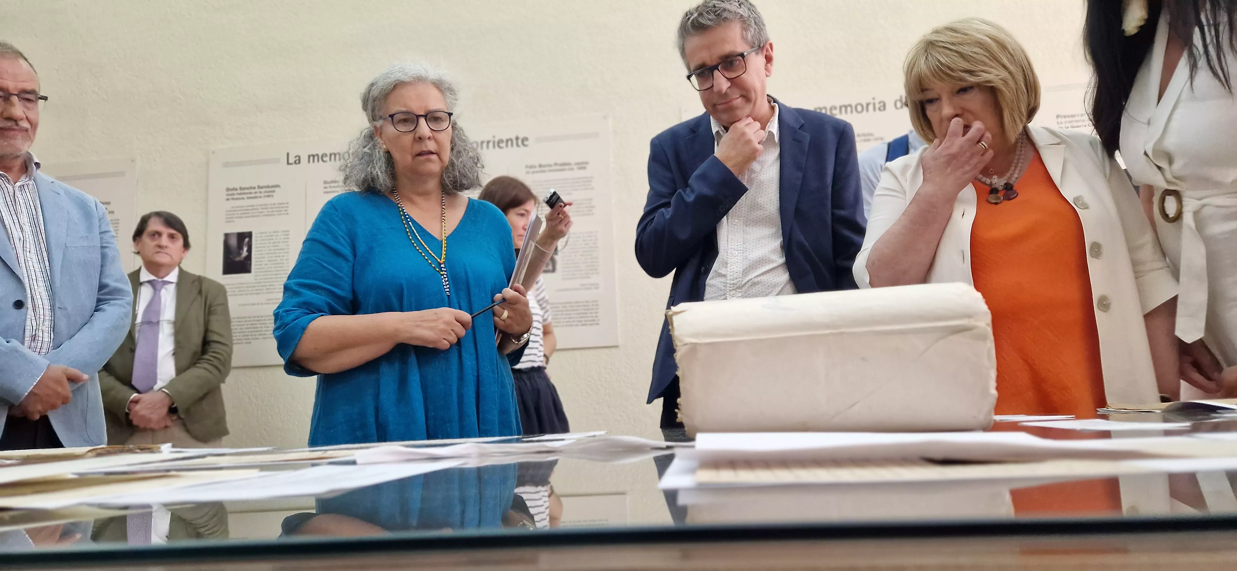Visita del secretario de Estado de Cultura, Jordi Martí, a Huesca. Foto Myriam Martínez