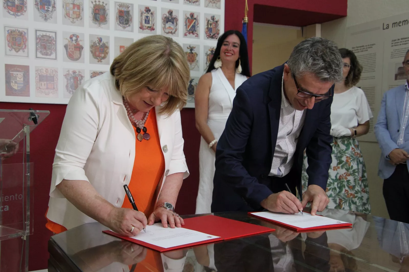 Visita del secretario de Estado de Cultura, Jordi Martí, a Huesca. Foto Carlos Neofato