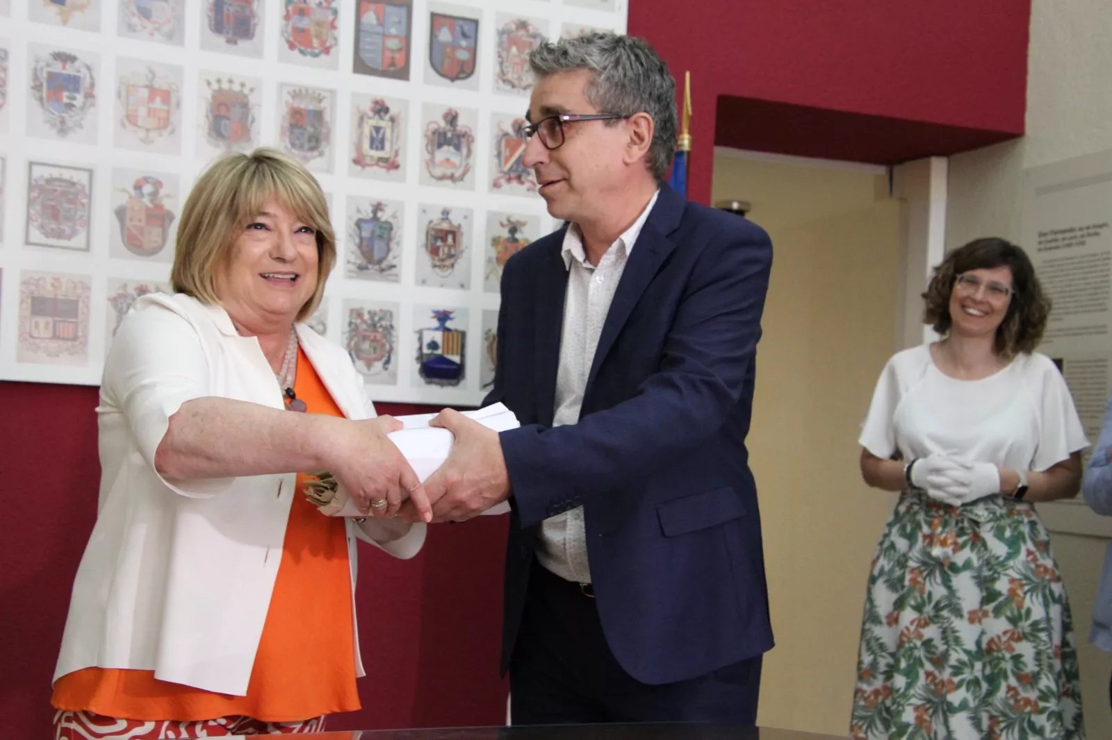 Visita del secretario de Estado de Cultura, Jordi Martí, a Huesca. Foto Carlos Neofato