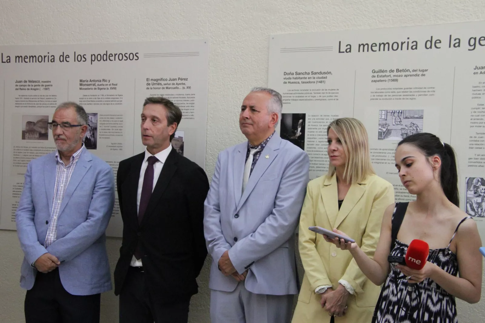 Visita del secretario de Estado de Cultura, Jordi Martí, a Huesca. Foto Carlos Neofato