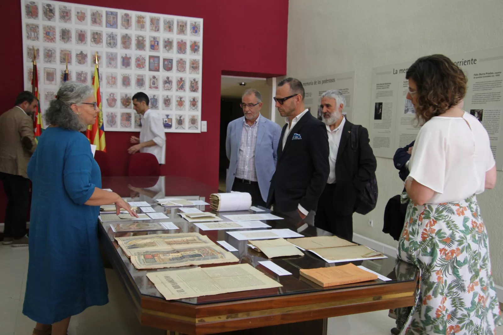 Visita del secretario de Estado de Cultura, Jordi Martí, a Huesca. Foto Carlos Neofato