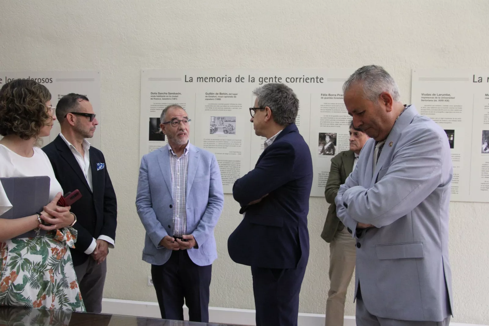 Visita del secretario de Estado de Cultura, Jordi Martí, a Huesca. Foto Carlos Neofato