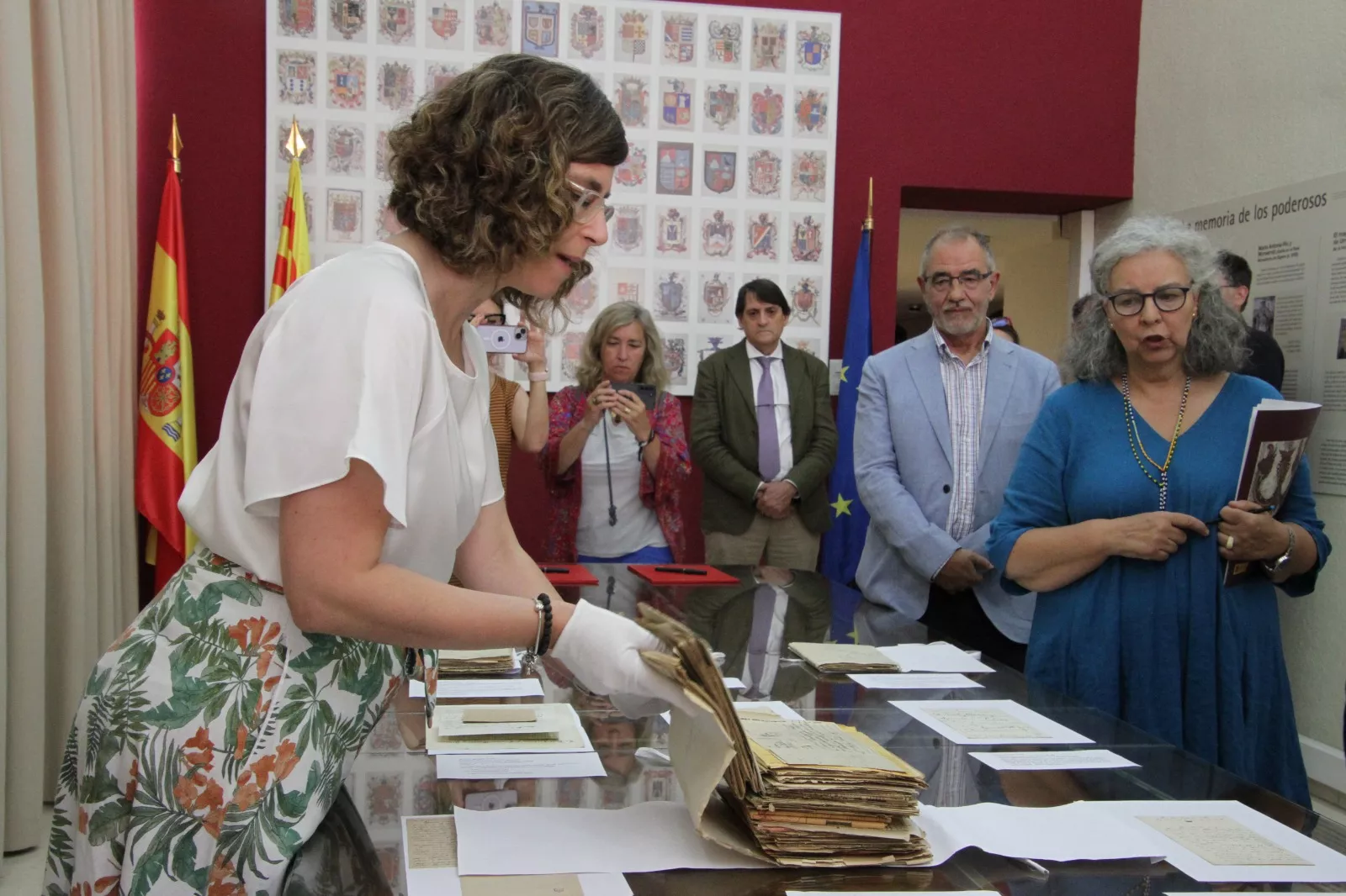 Visita del secretario de Estado de Cultura, Jordi Martí, a Huesca. Foto Carlos Neofato
