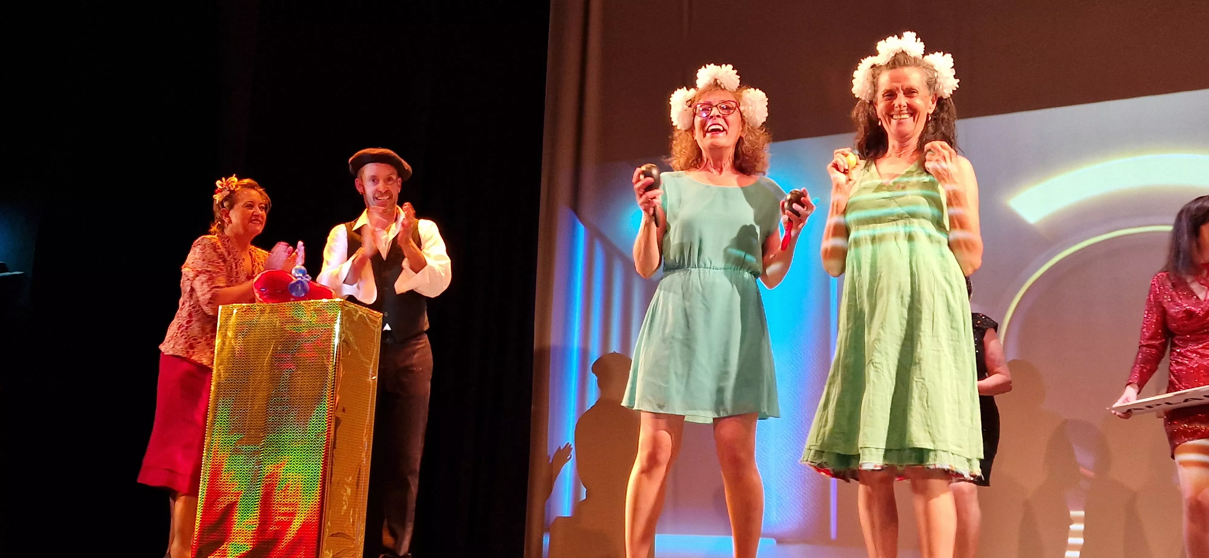 Kandelikas en la 32ª Muestra Joven. Foto Myriam Martínez