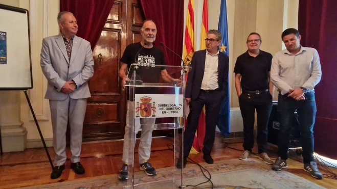 Luis Lles, en su intervención. Foto Myriam Martínez Luis Lles, en su intervención. Foto Myriam Martínez