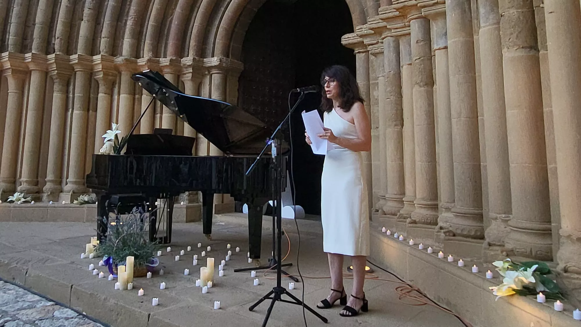 Sinfonía de Serenidad de Nati Ballarín en Villanueva de Sijena