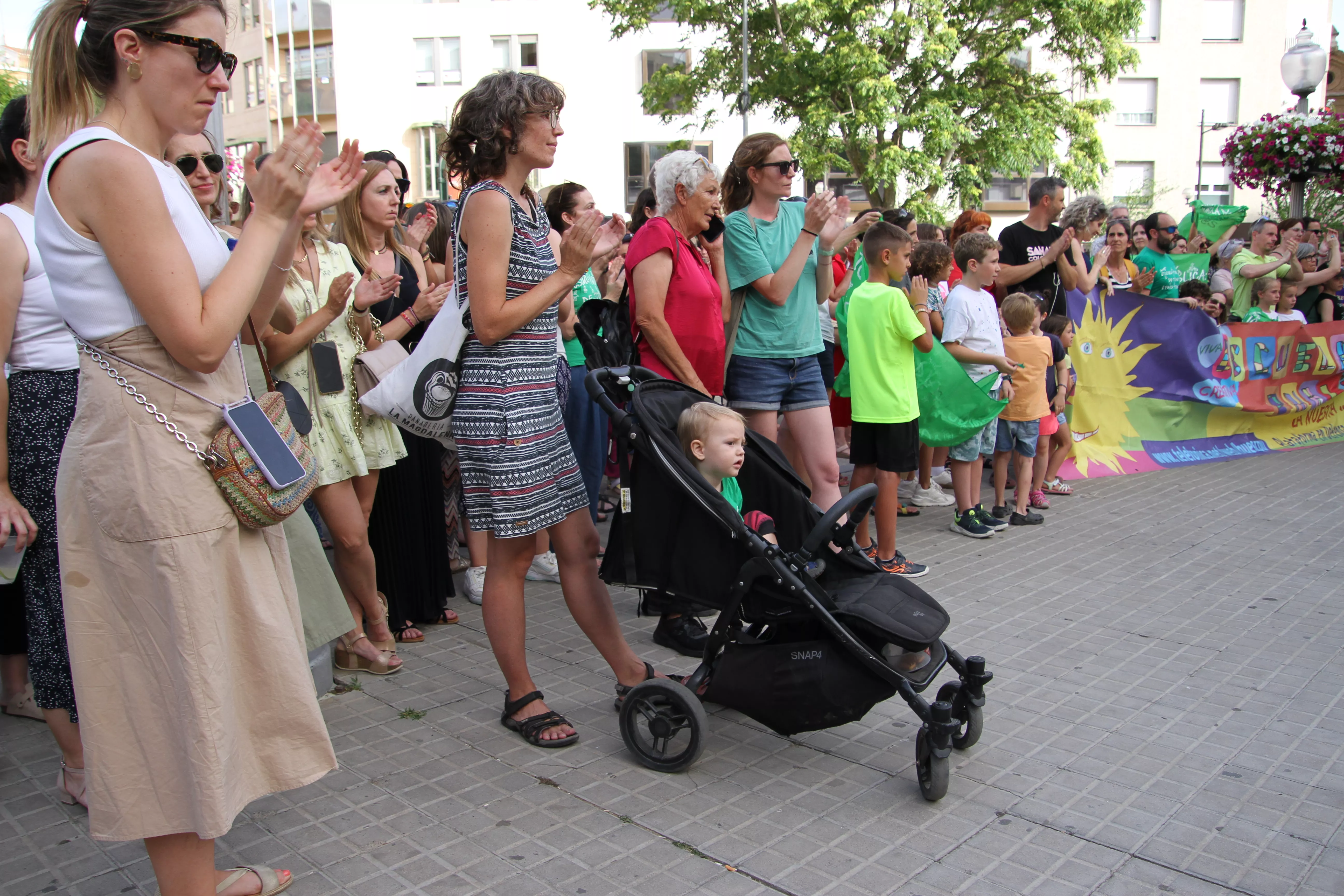  Concentración "por una educación digna y de calidad".  Foto Carlos Neofato