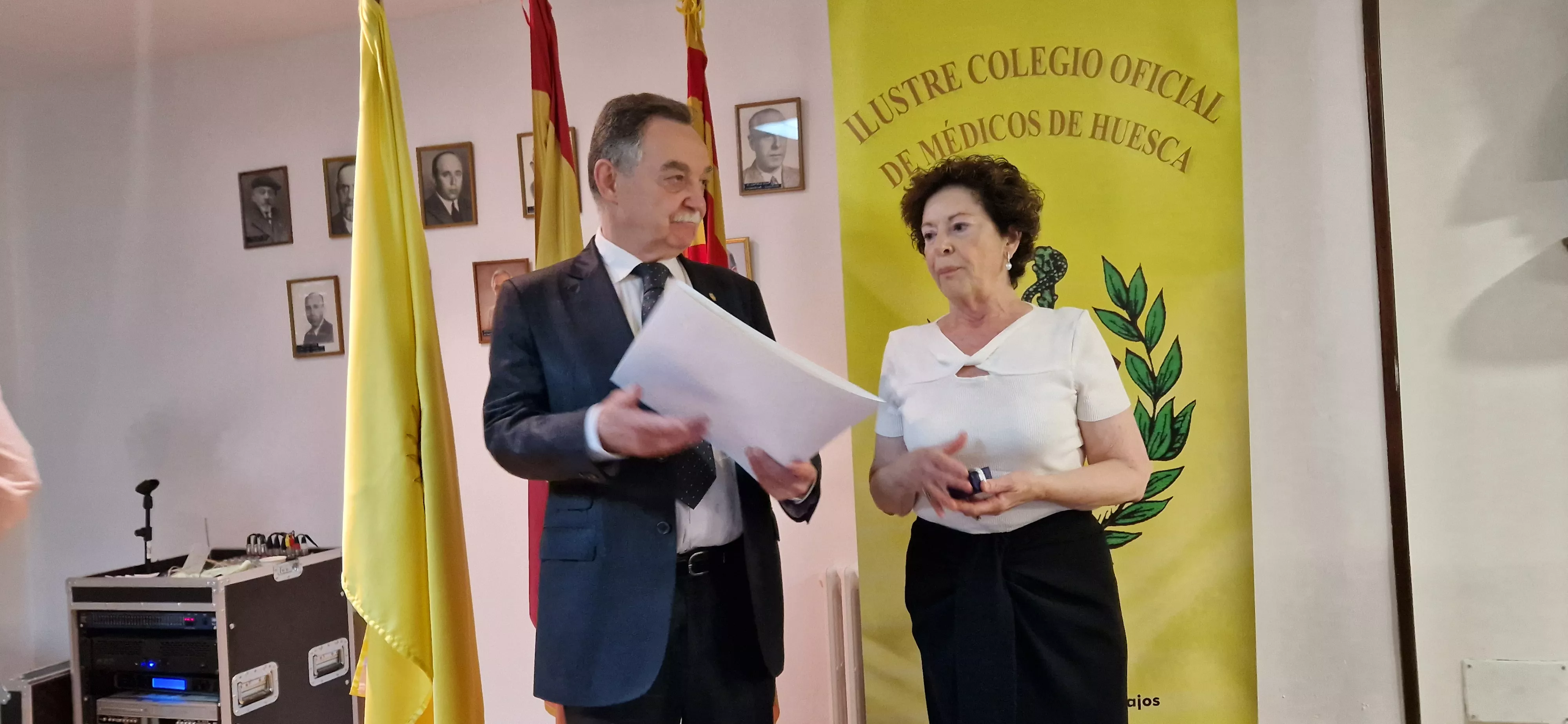 Fiesta del Colegio de Médicos de Huesca. Foto Myriam Martínez 