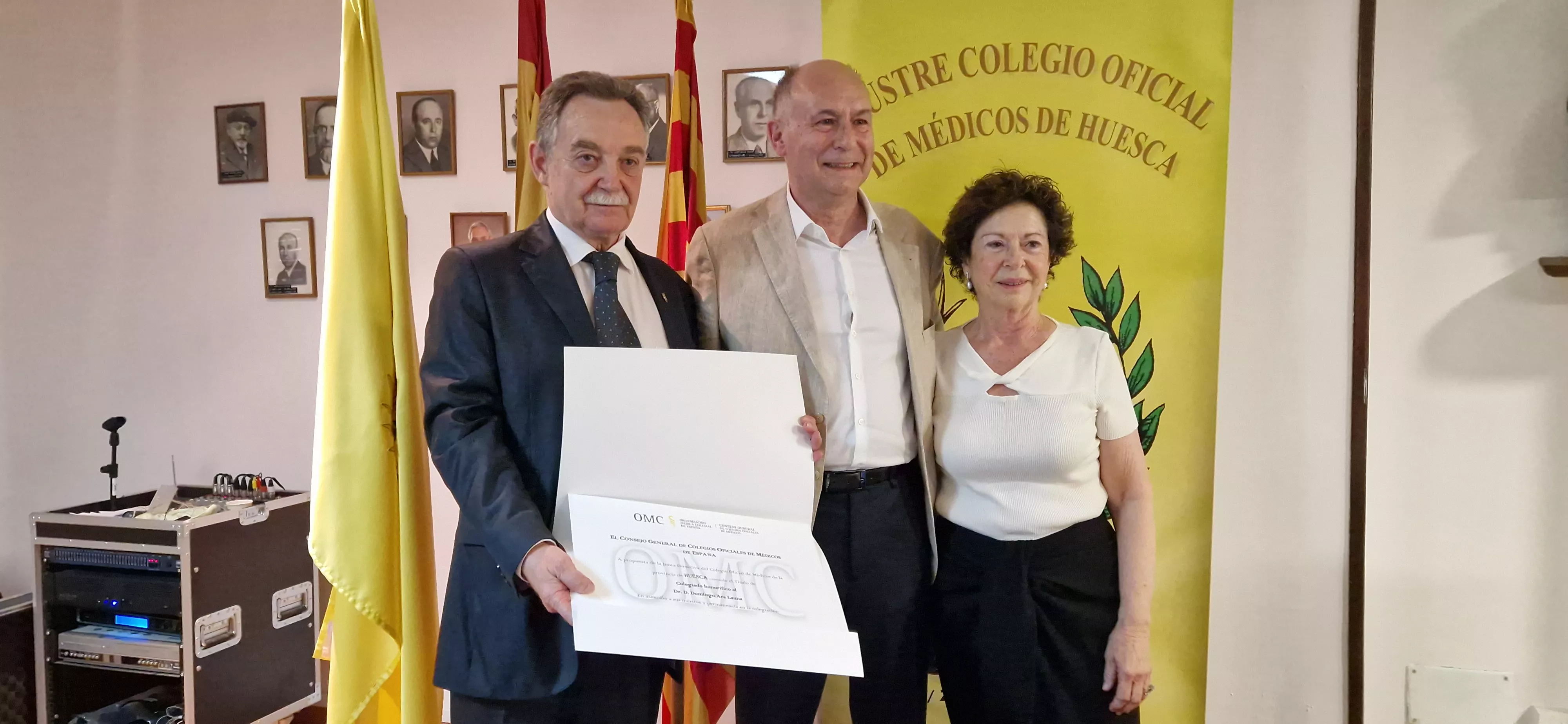 Fiesta del Colegio de Médicos de Huesca. Foto Myriam Martínez 