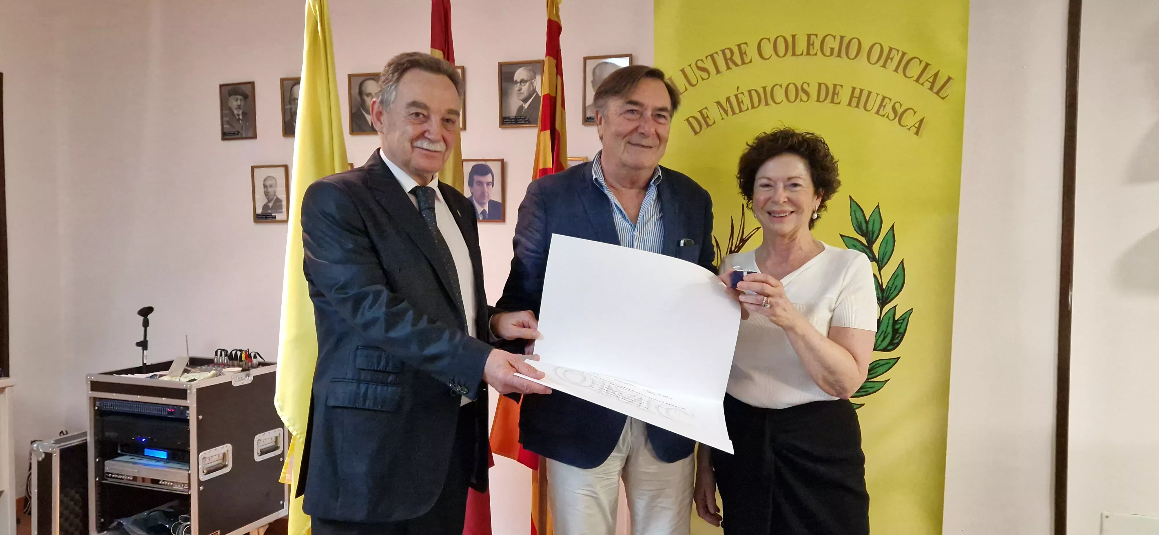 Fiesta del Colegio de Médicos de Huesca. Foto Myriam Martínez 