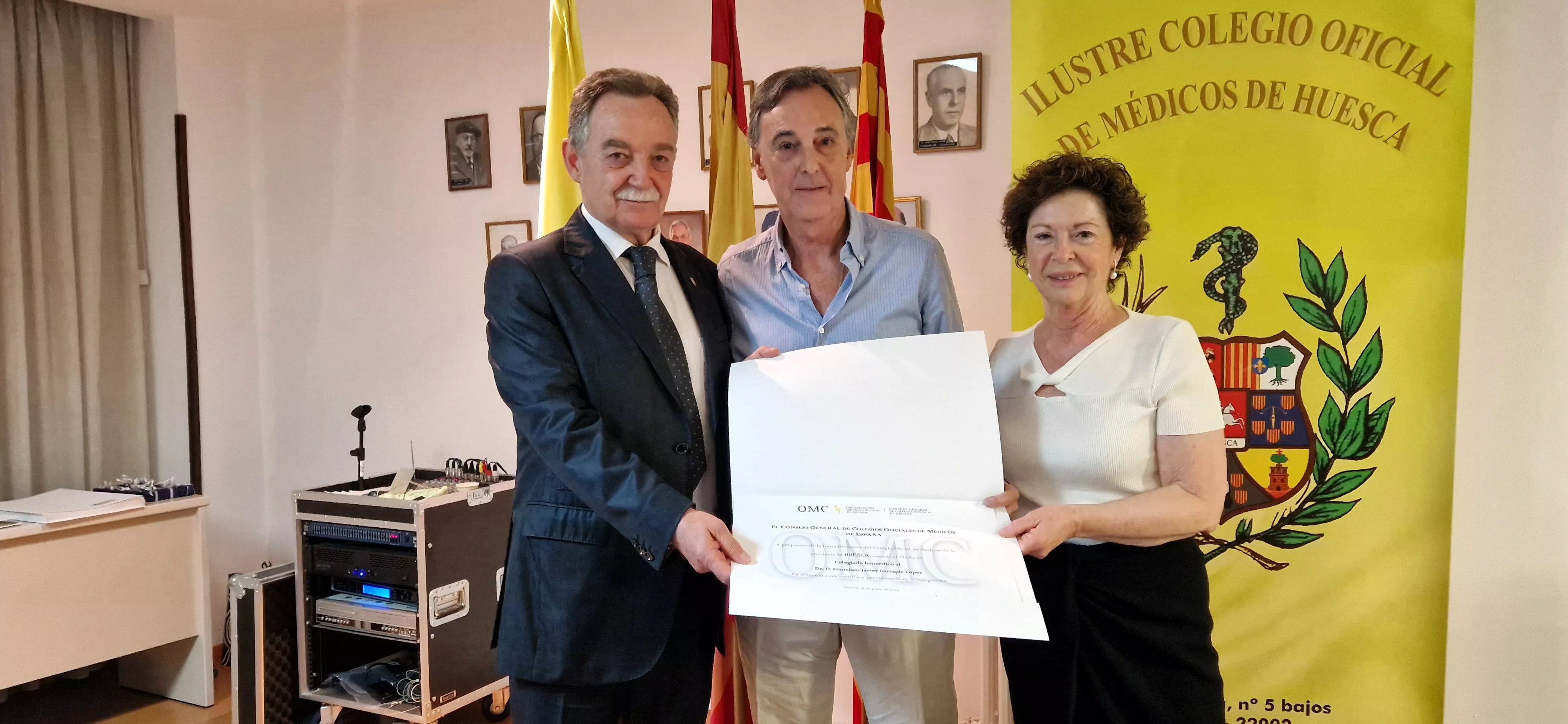 Fiesta del Colegio de Médicos de Huesca. Foto Myriam Martínez 