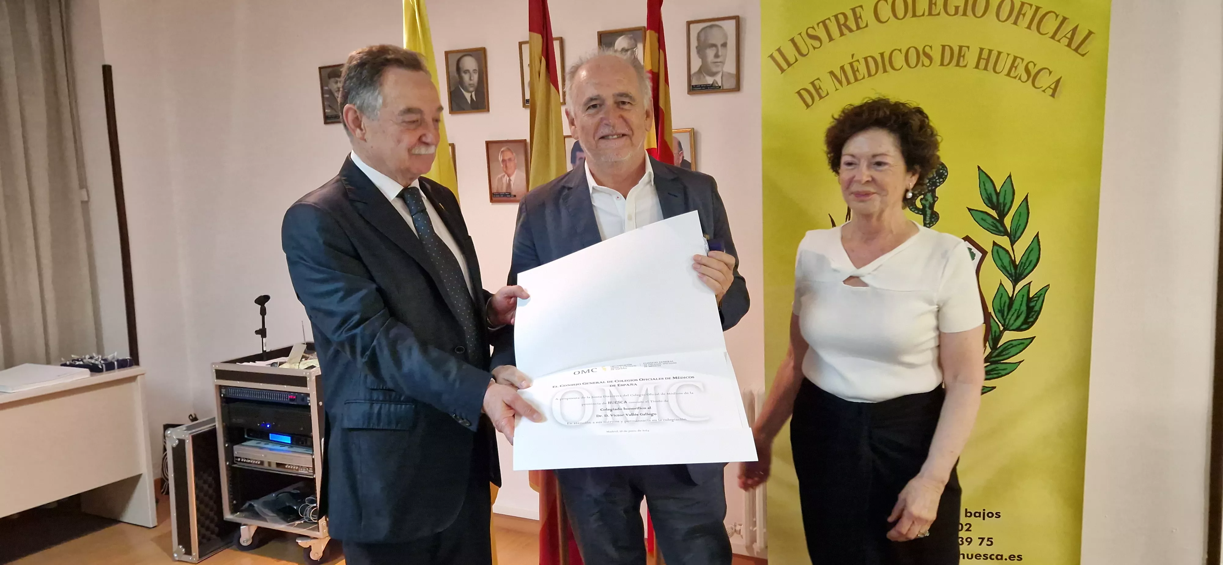 Fiesta del Colegio de Médicos de Huesca. Foto Myriam Martínez 