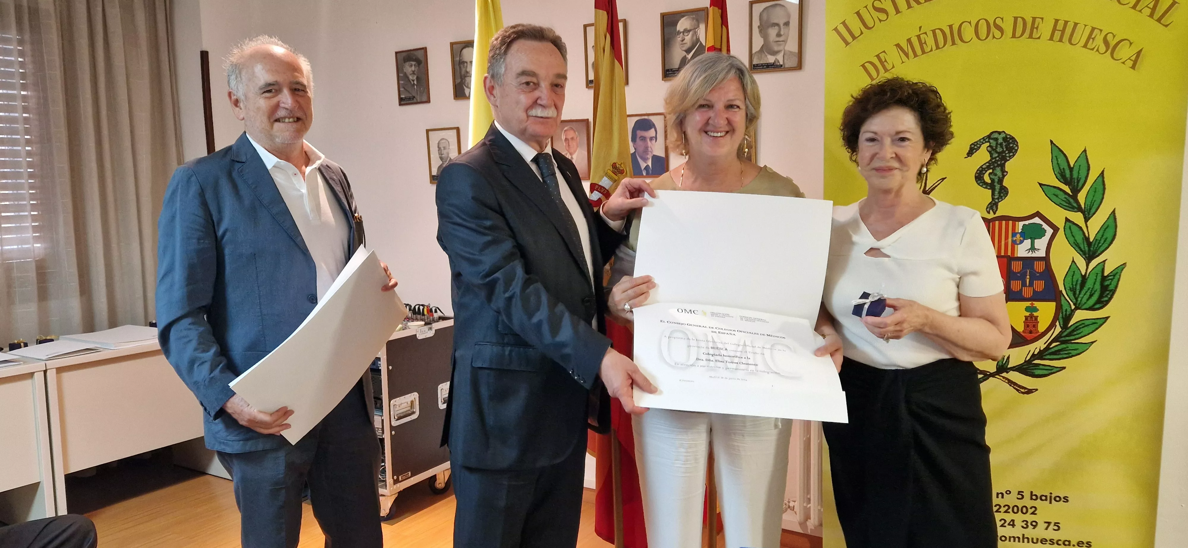 Fiesta del Colegio de Médicos de Huesca. Foto Myriam Martínez 