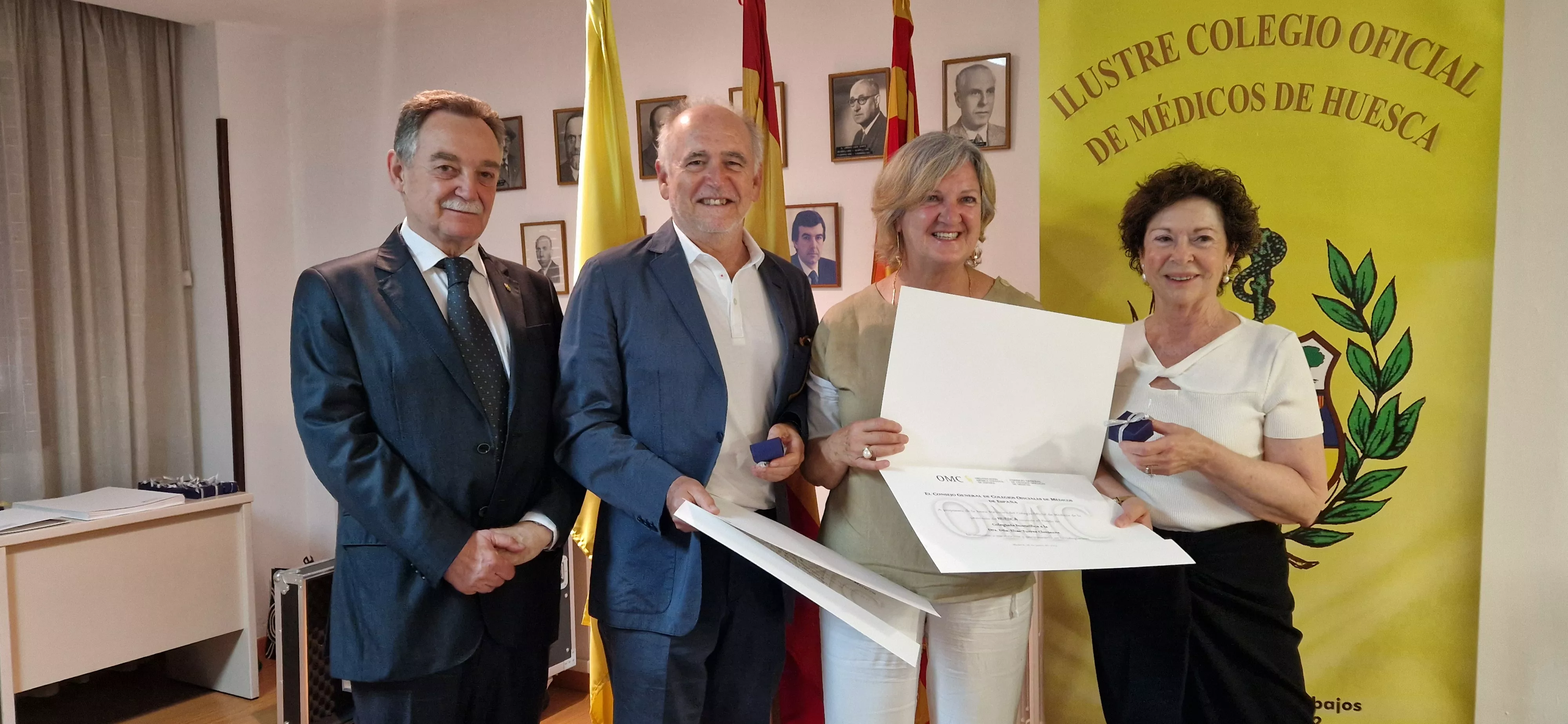 Fiesta del Colegio de Médicos de Huesca. Foto Myriam Martínez 