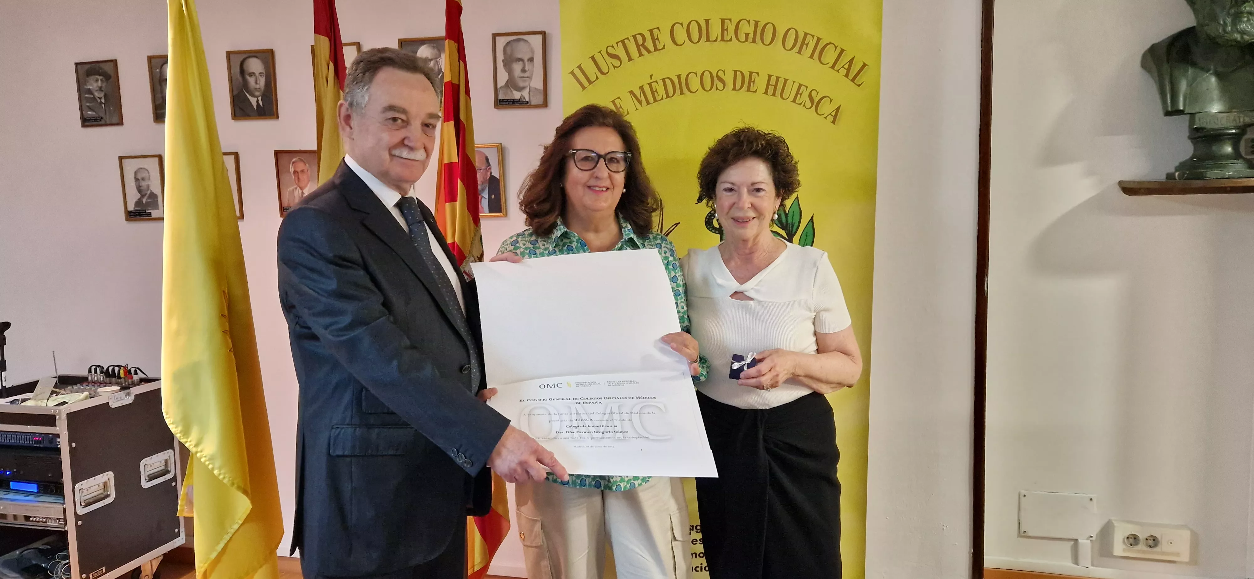 Fiesta del Colegio de Médicos de Huesca. Foto Myriam Martínez 