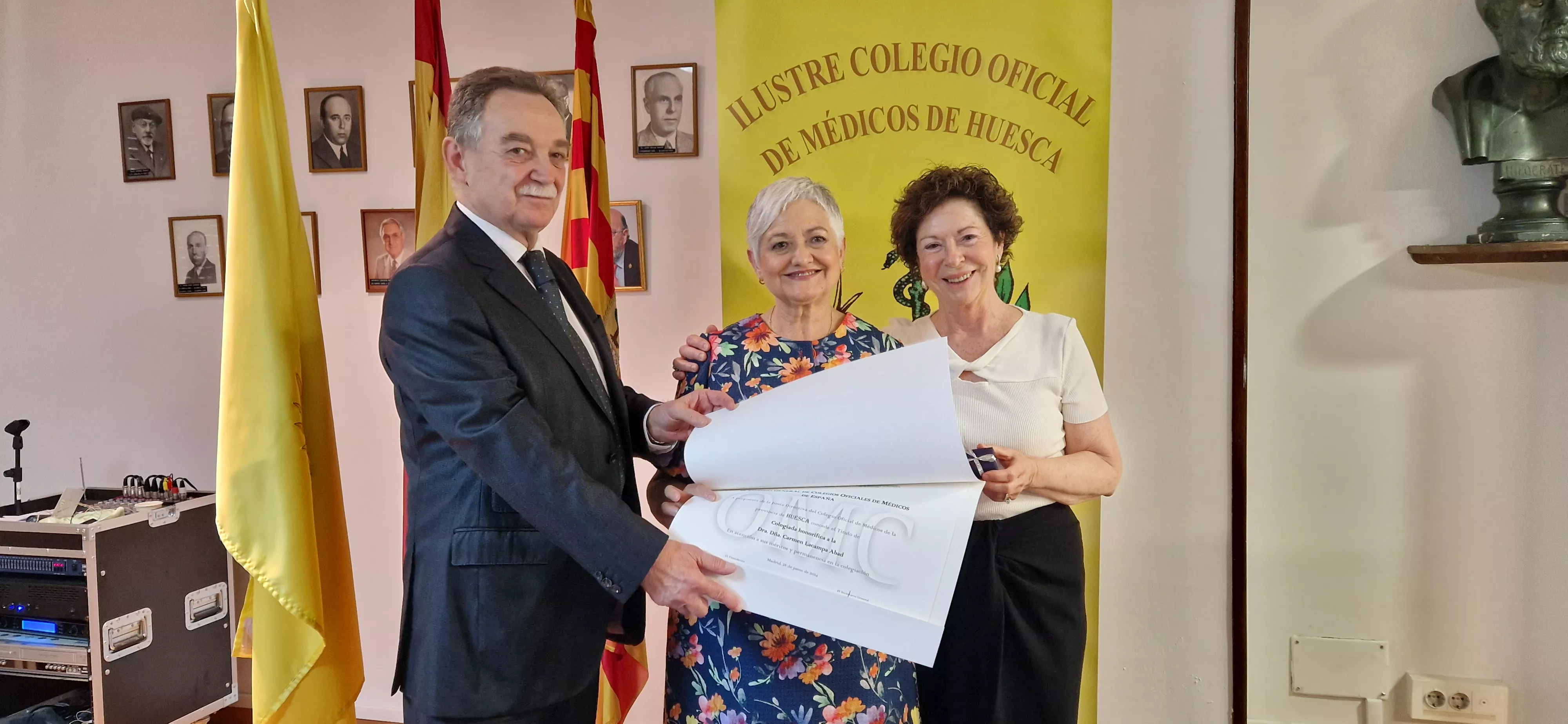 Fiesta del Colegio de Médicos de Huesca. Foto Myriam Martínez 